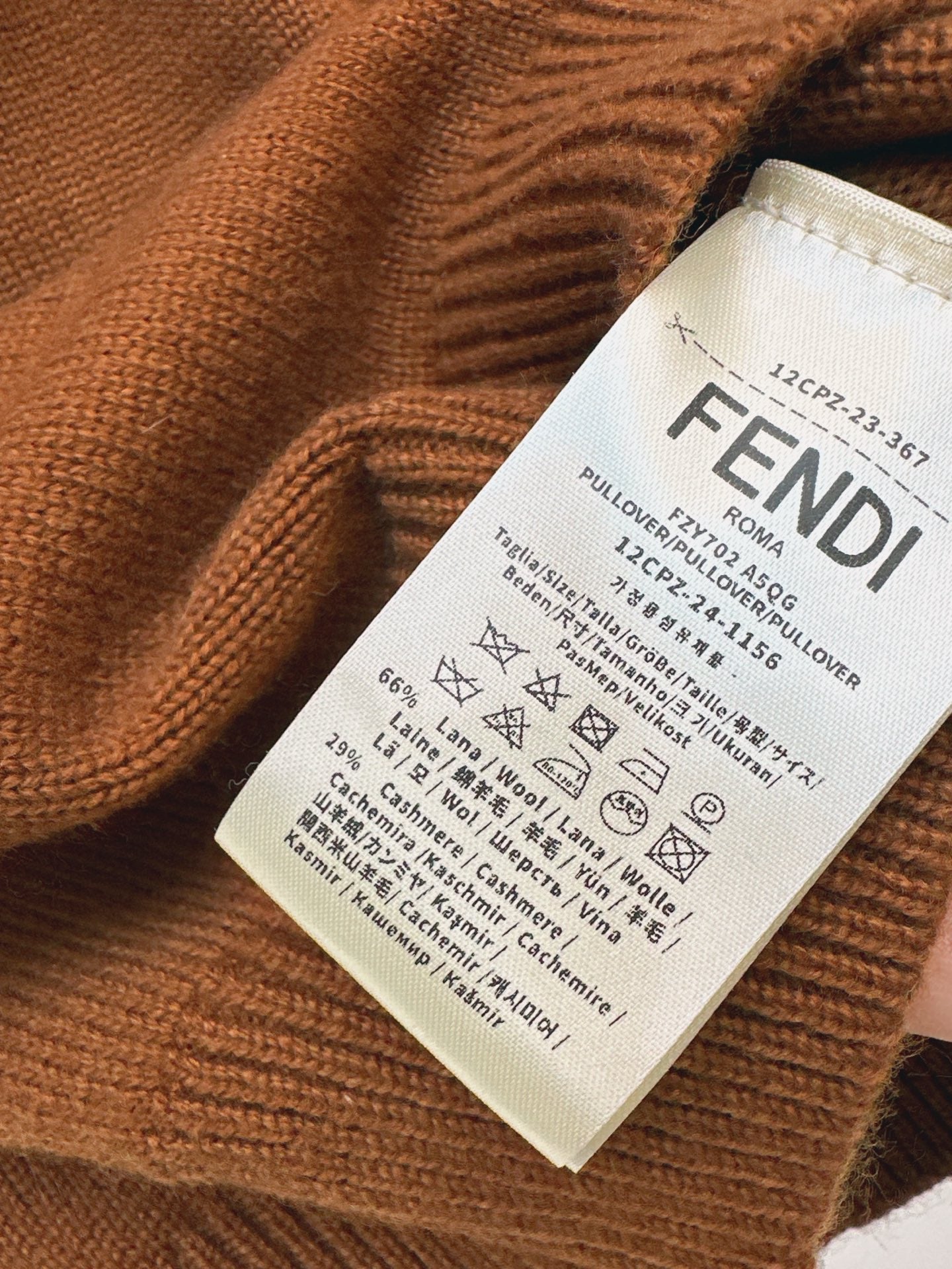 Fend NEW Beaded sweater