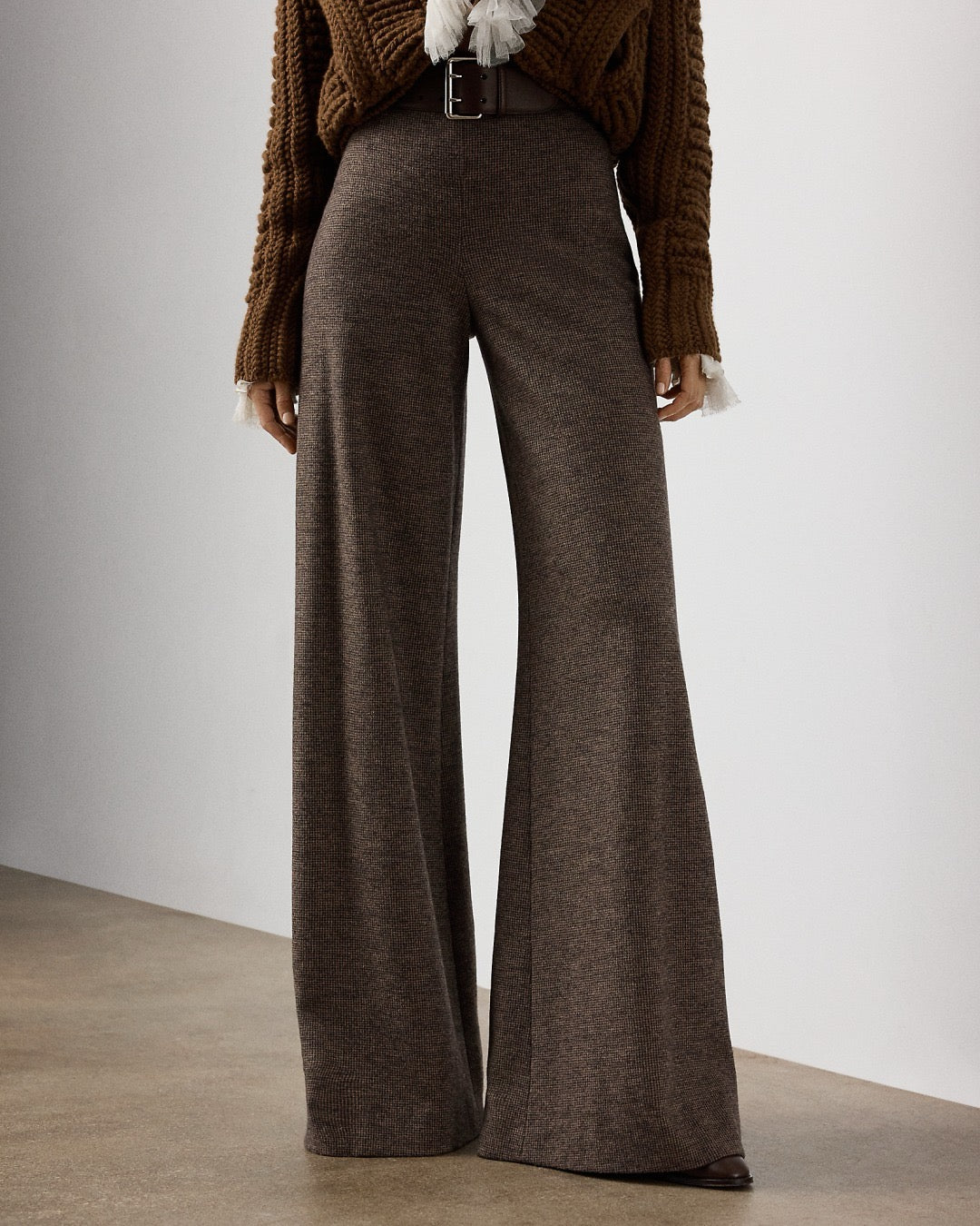 Ral NEW plaid flared pants