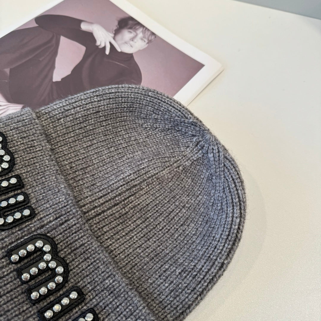 Miu New woolen hat