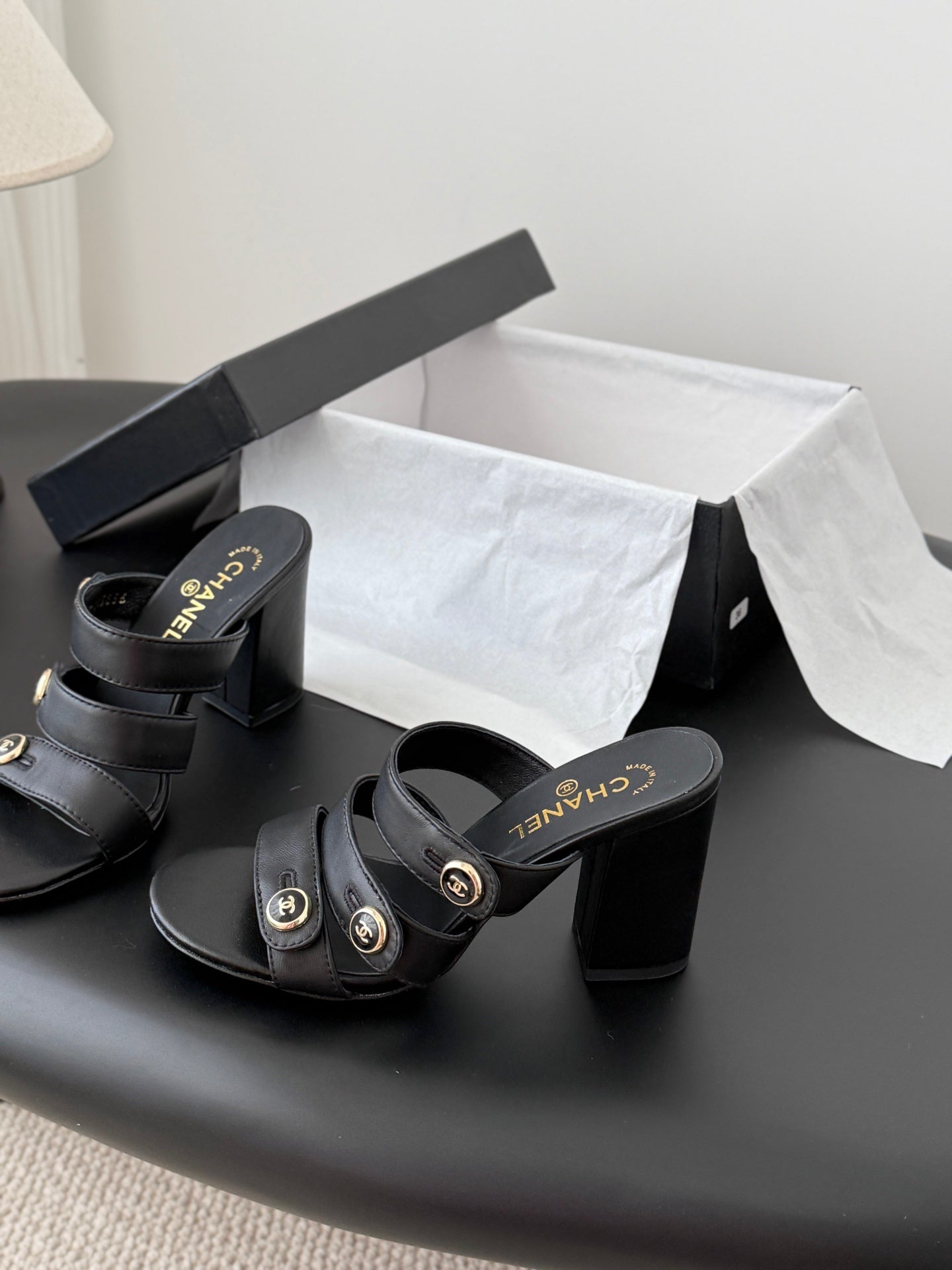 Chan 26ss high*heel sandals