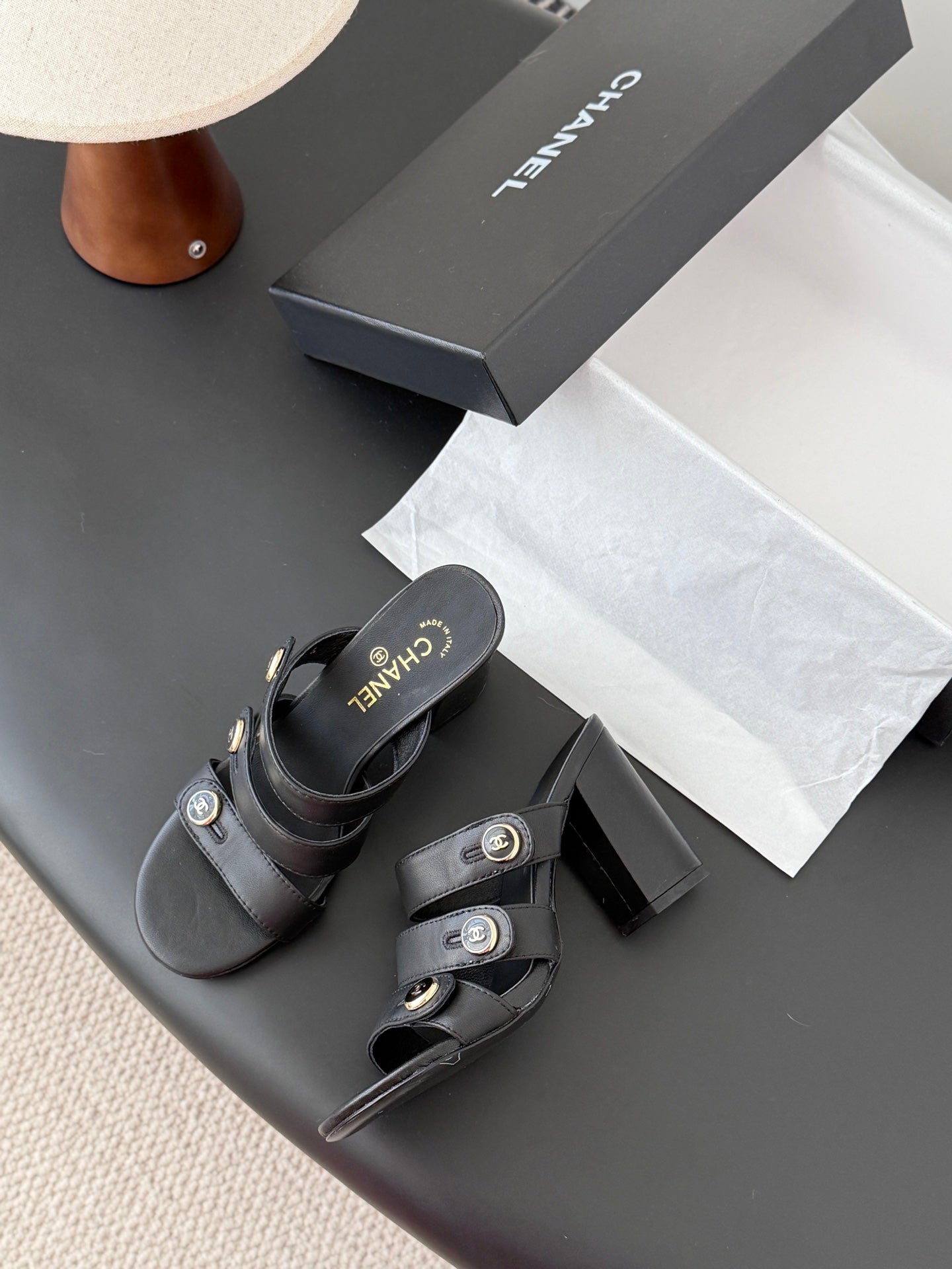 Chan 26ss high*heel sandals