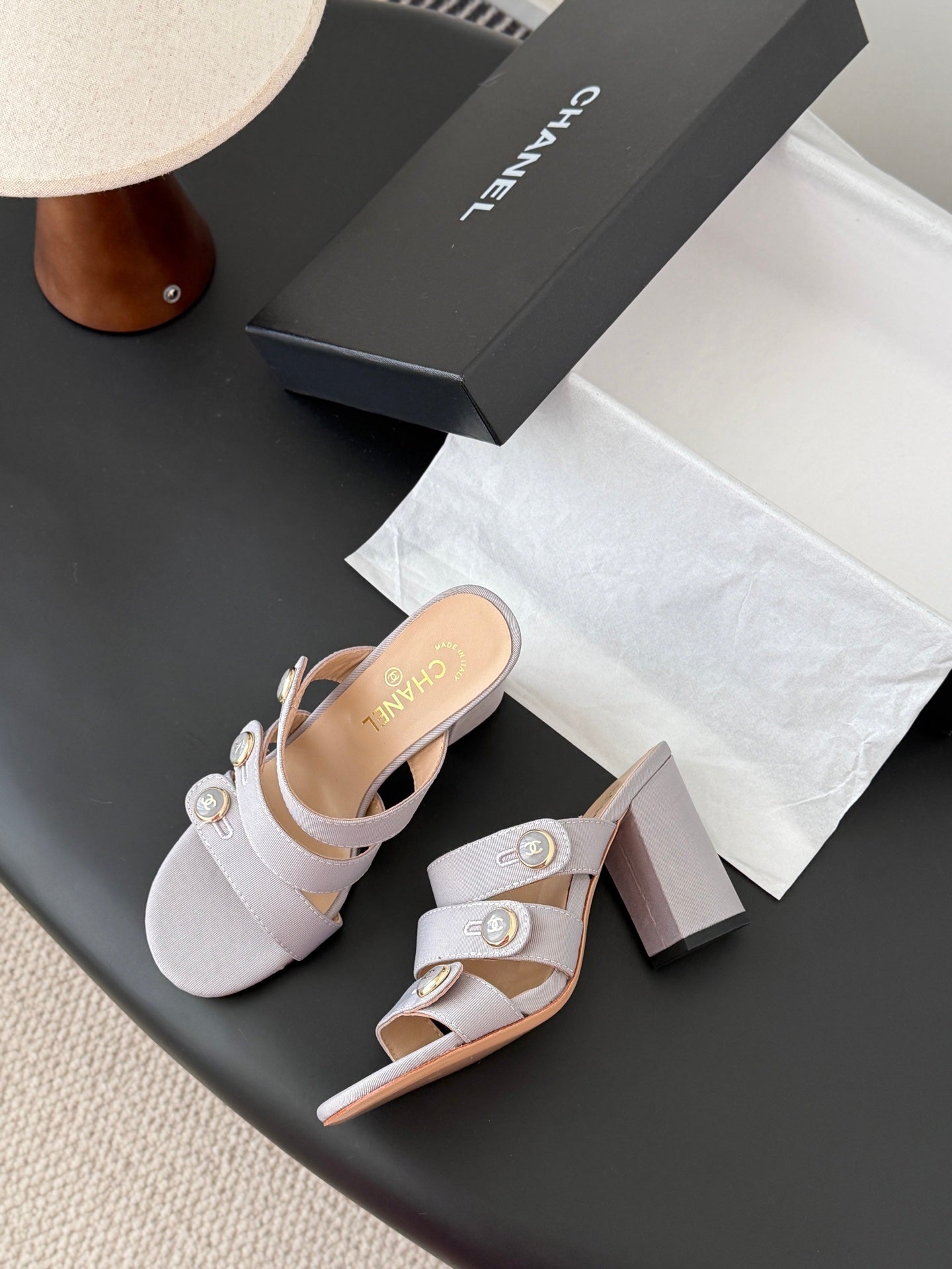 Chan 26ss high*heel sandals