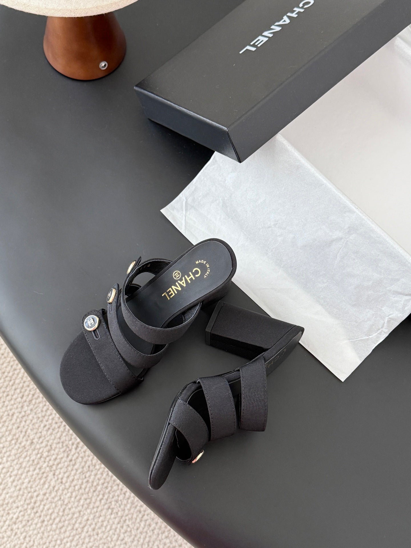 Chan 26ss high*heel sandals