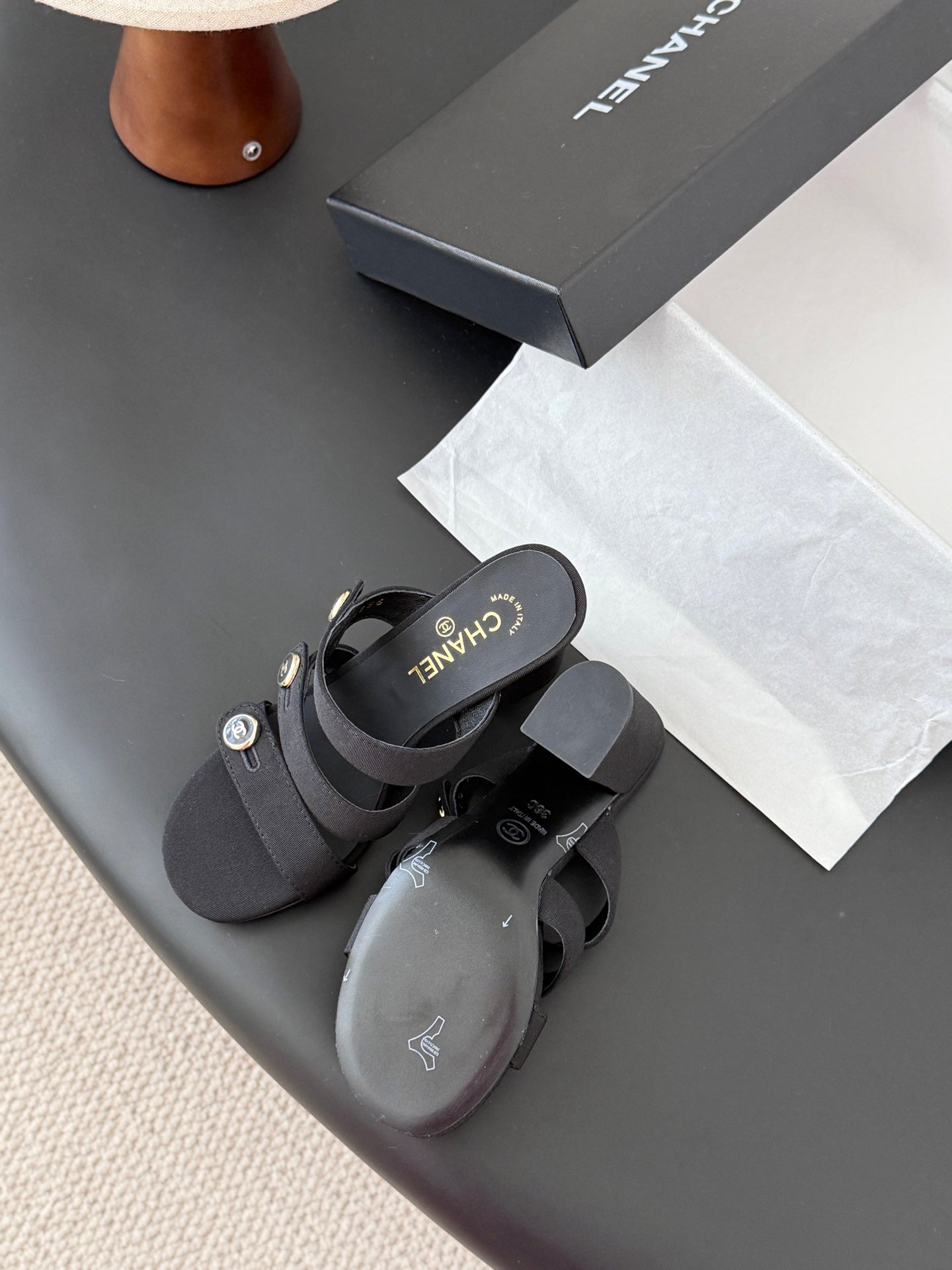 Chan 26ss high*heel sandals