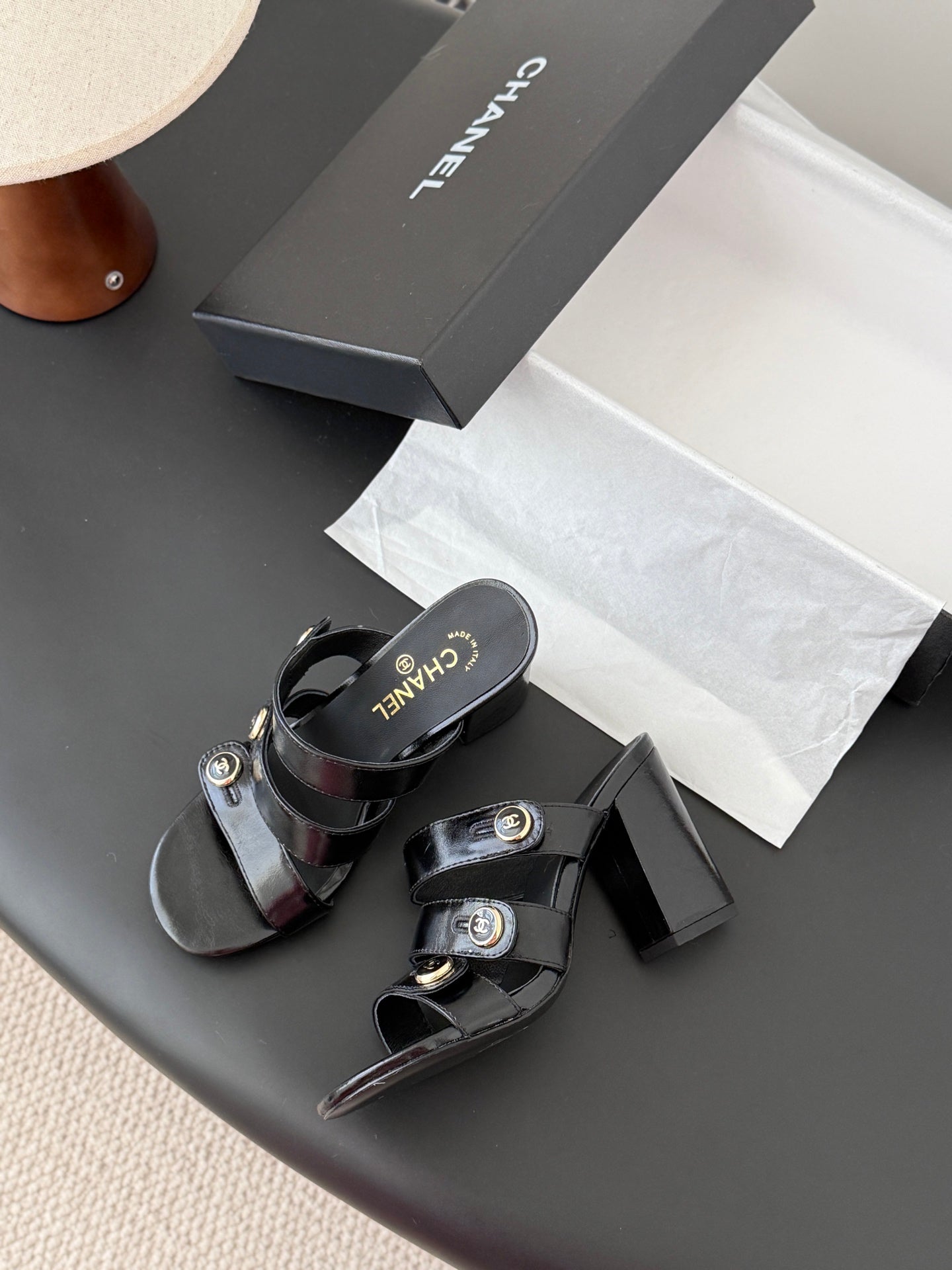 Chan 26ss high*heel sandals