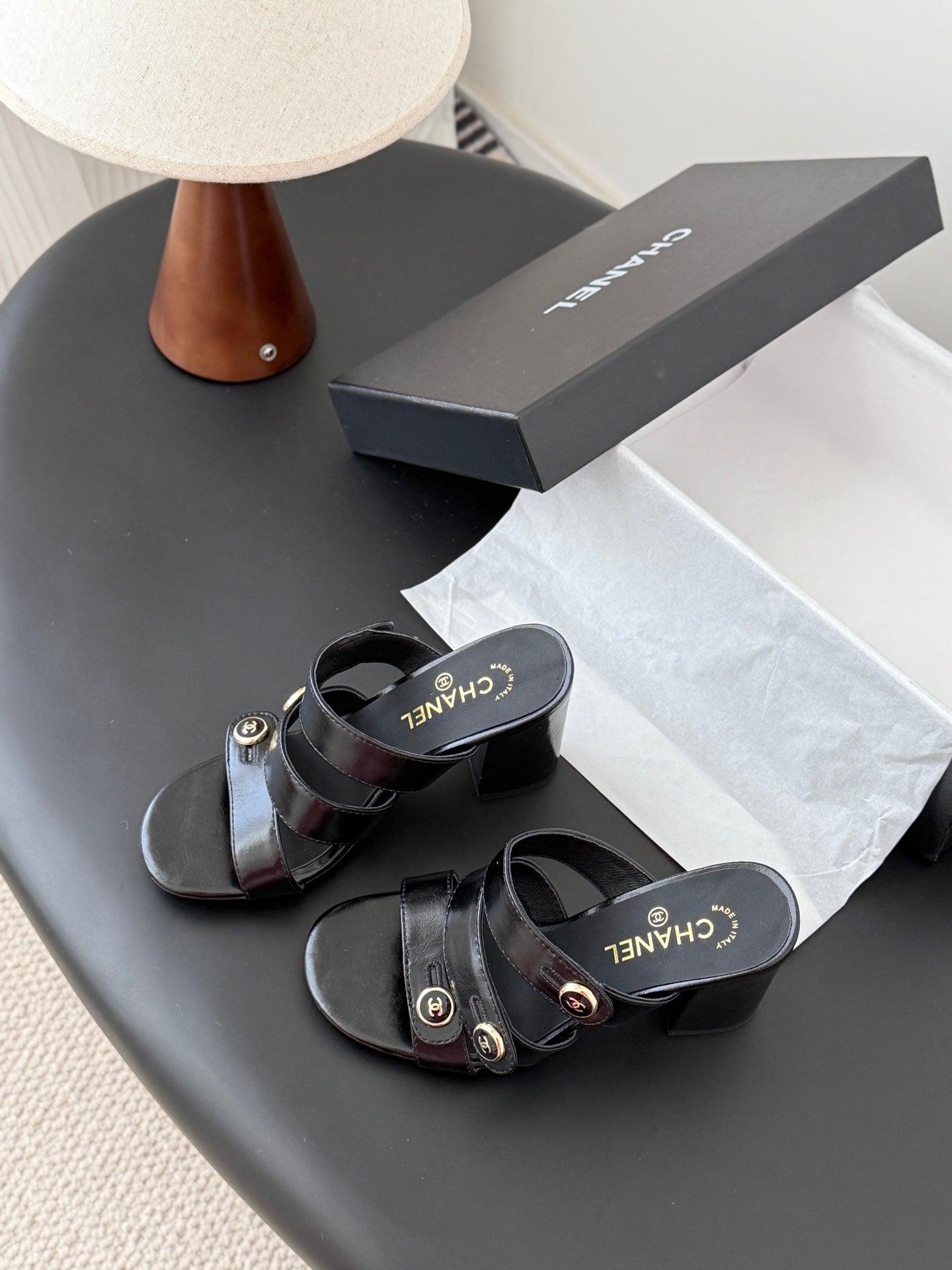 Chan 26ss high*heel sandals