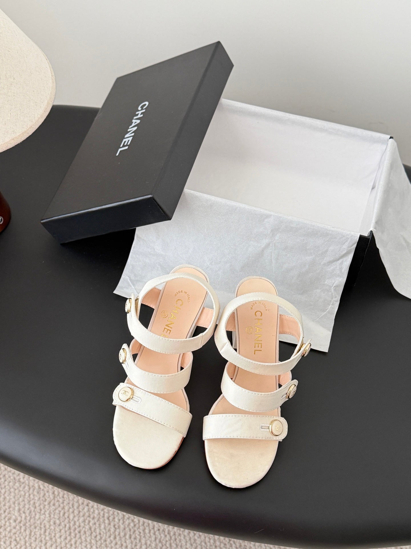 Chan high*heeled sandals