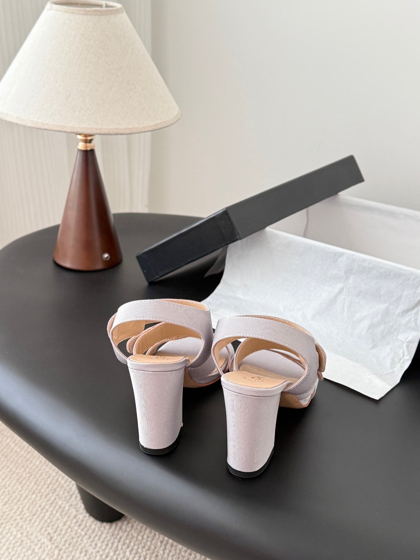 Chan high*heeled sandals