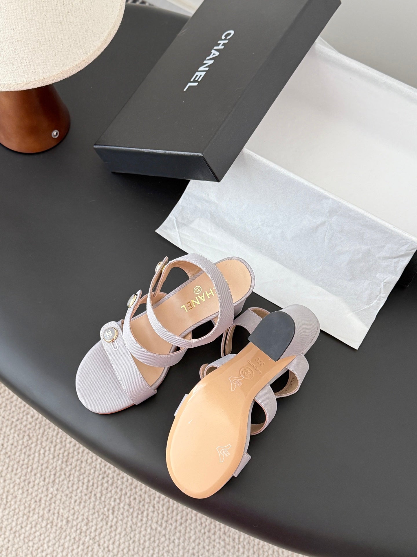 Chan high*heeled sandals