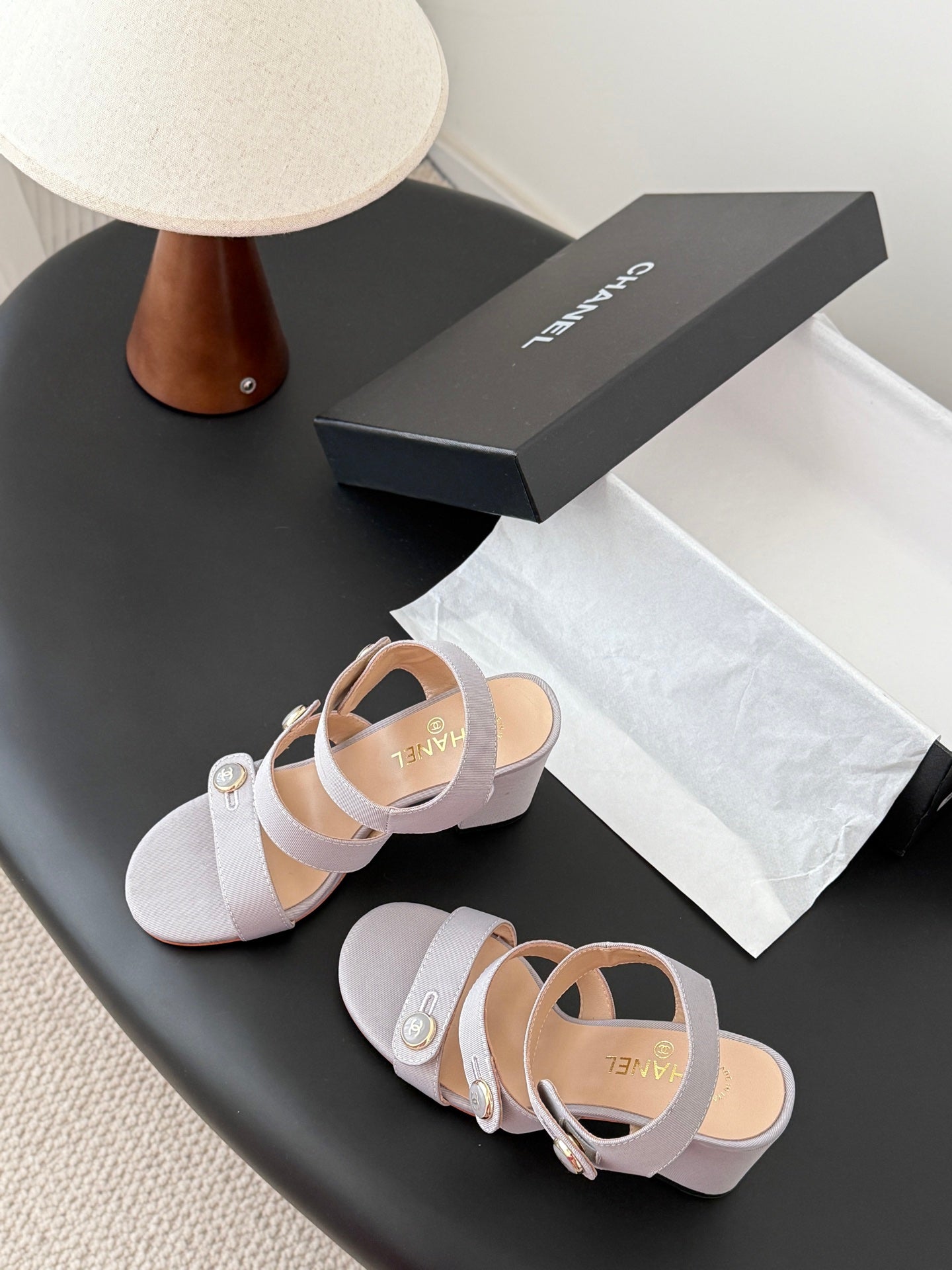 Chan high*heeled sandals