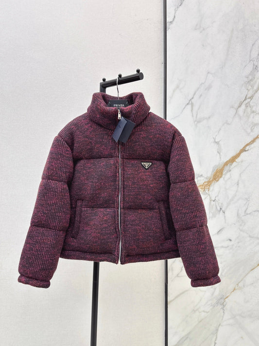 Pra NEW wool knit down jacket