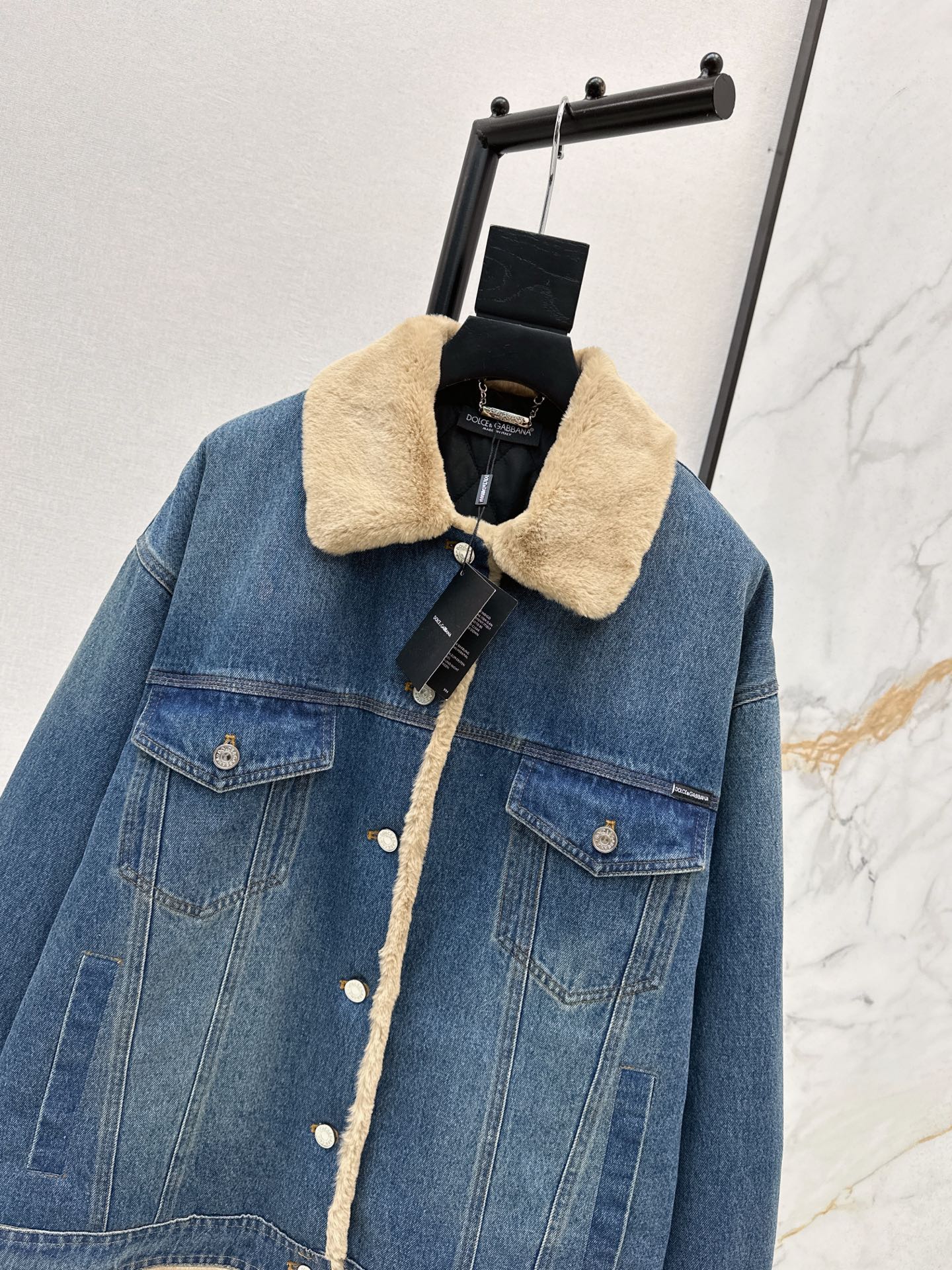 Ral NEW denim padded jacket