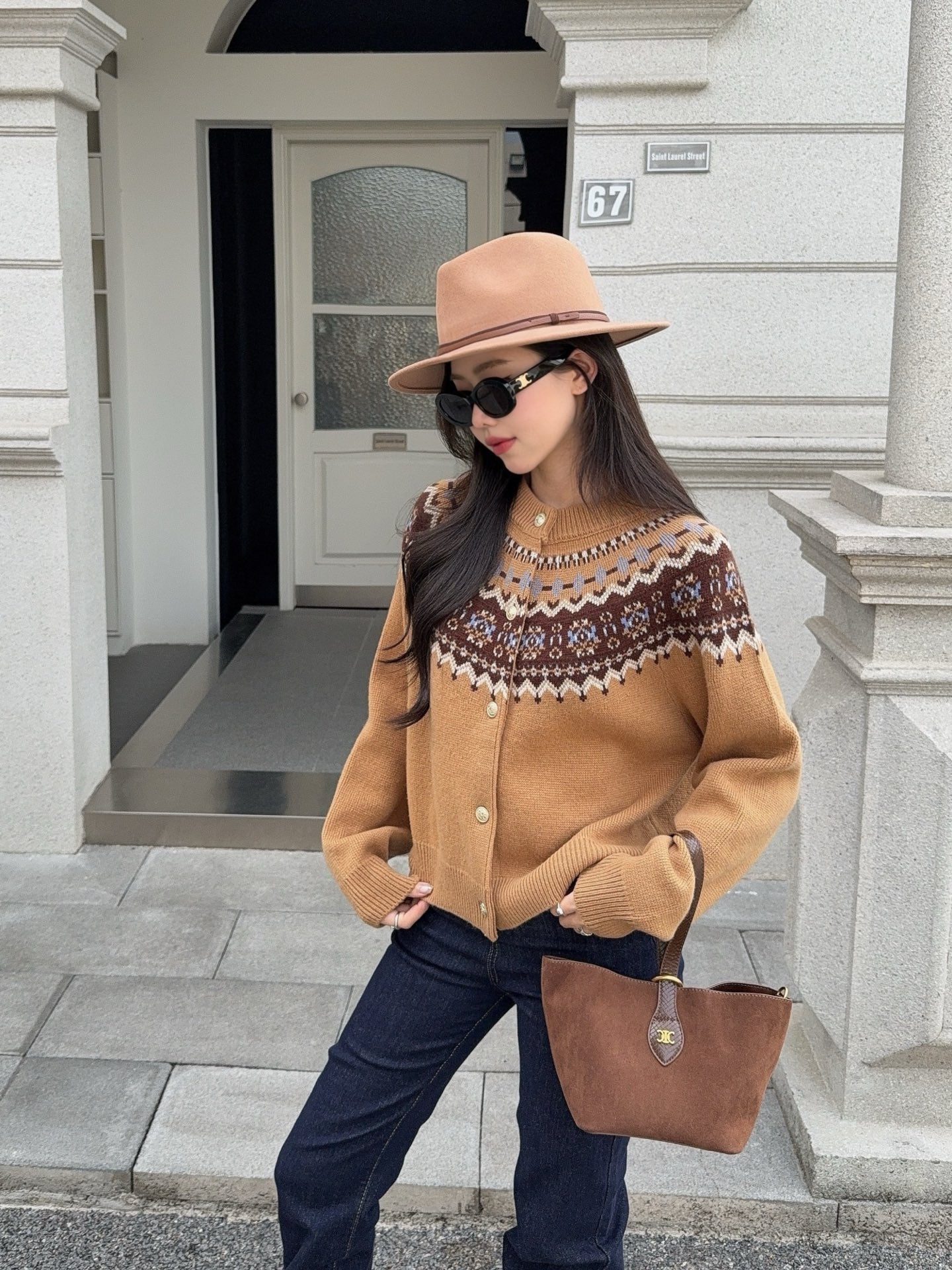 Loro NEW Fair Isle cardigan