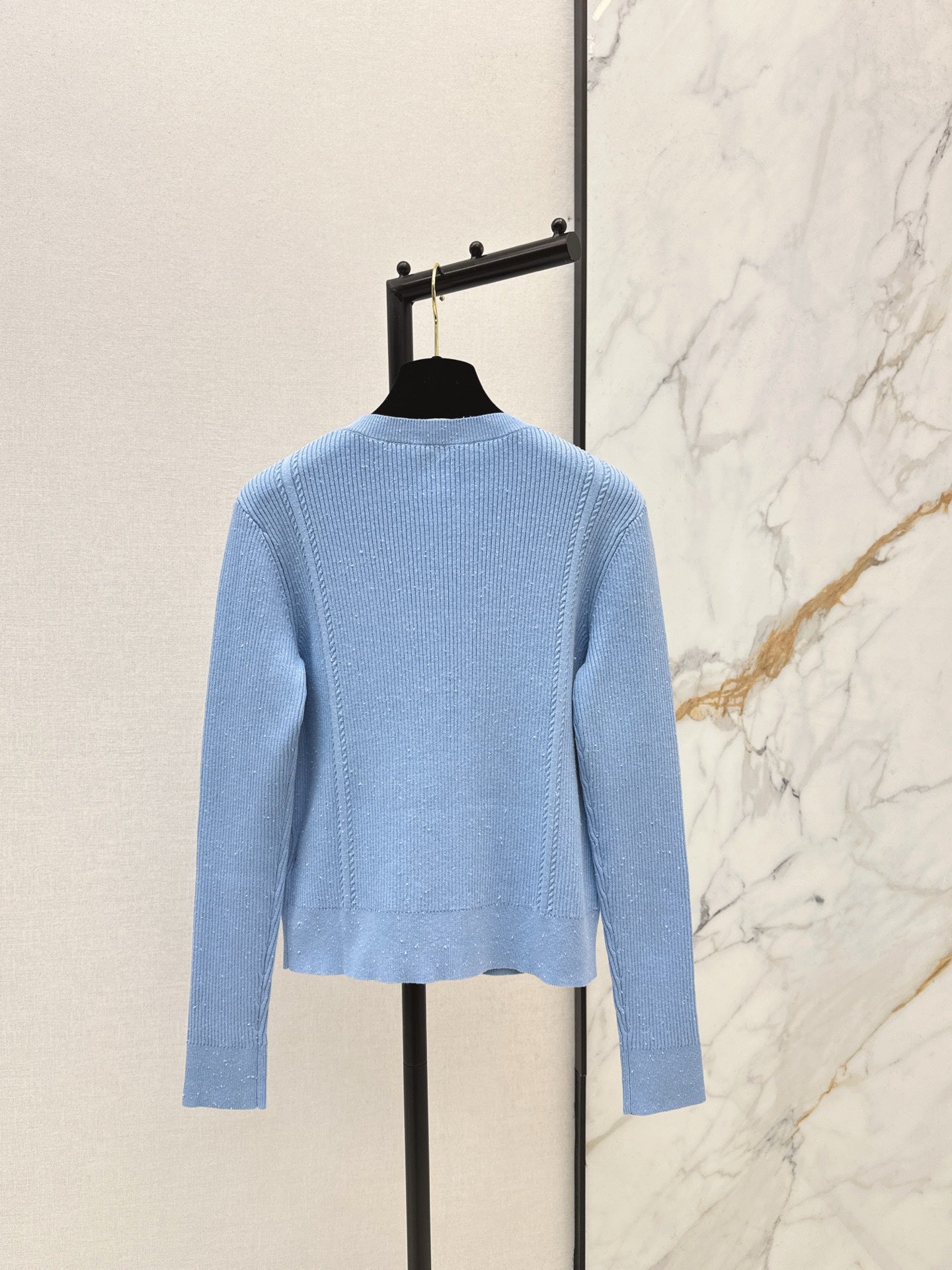 Chan NEW Jacquard knit cardigan