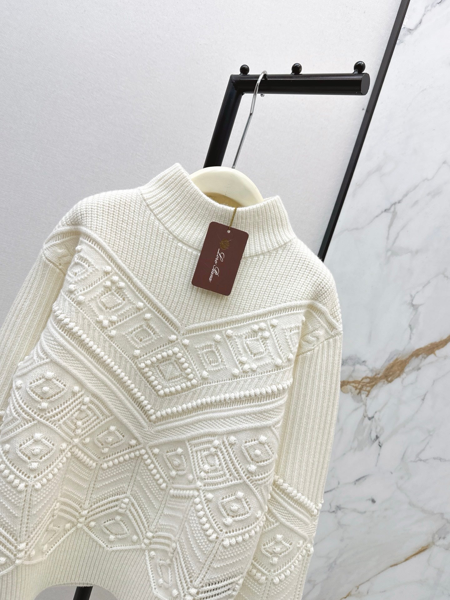 Loro NEW jacquard sweater