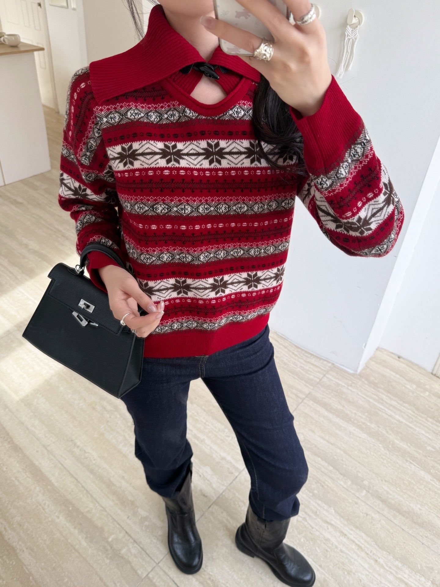 Loro NEW fair isle sweater