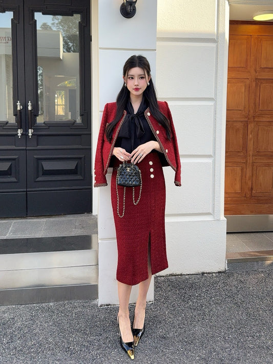 Chan NEW woven jacket