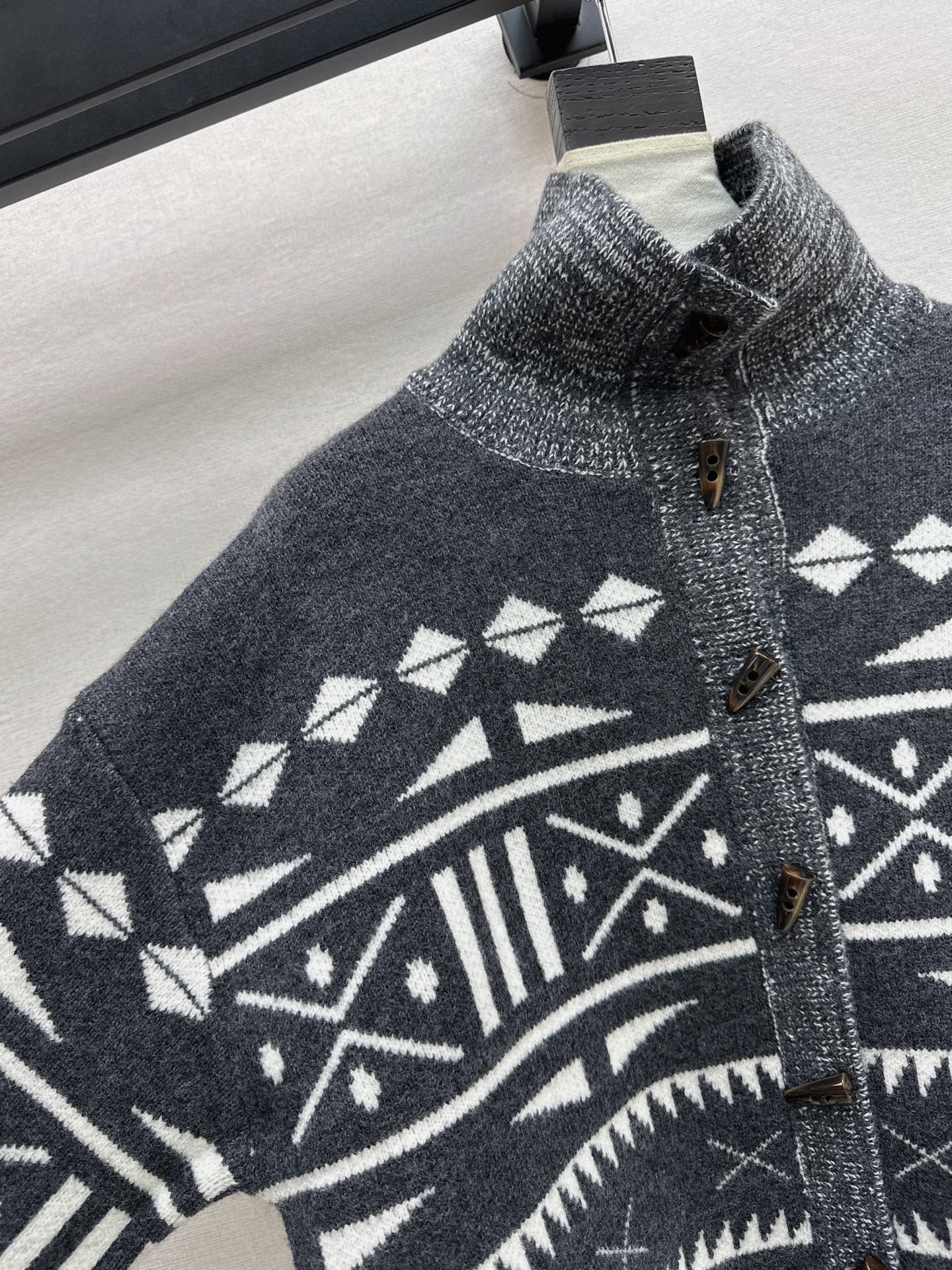 Loro NEW fair isle wool cardigan