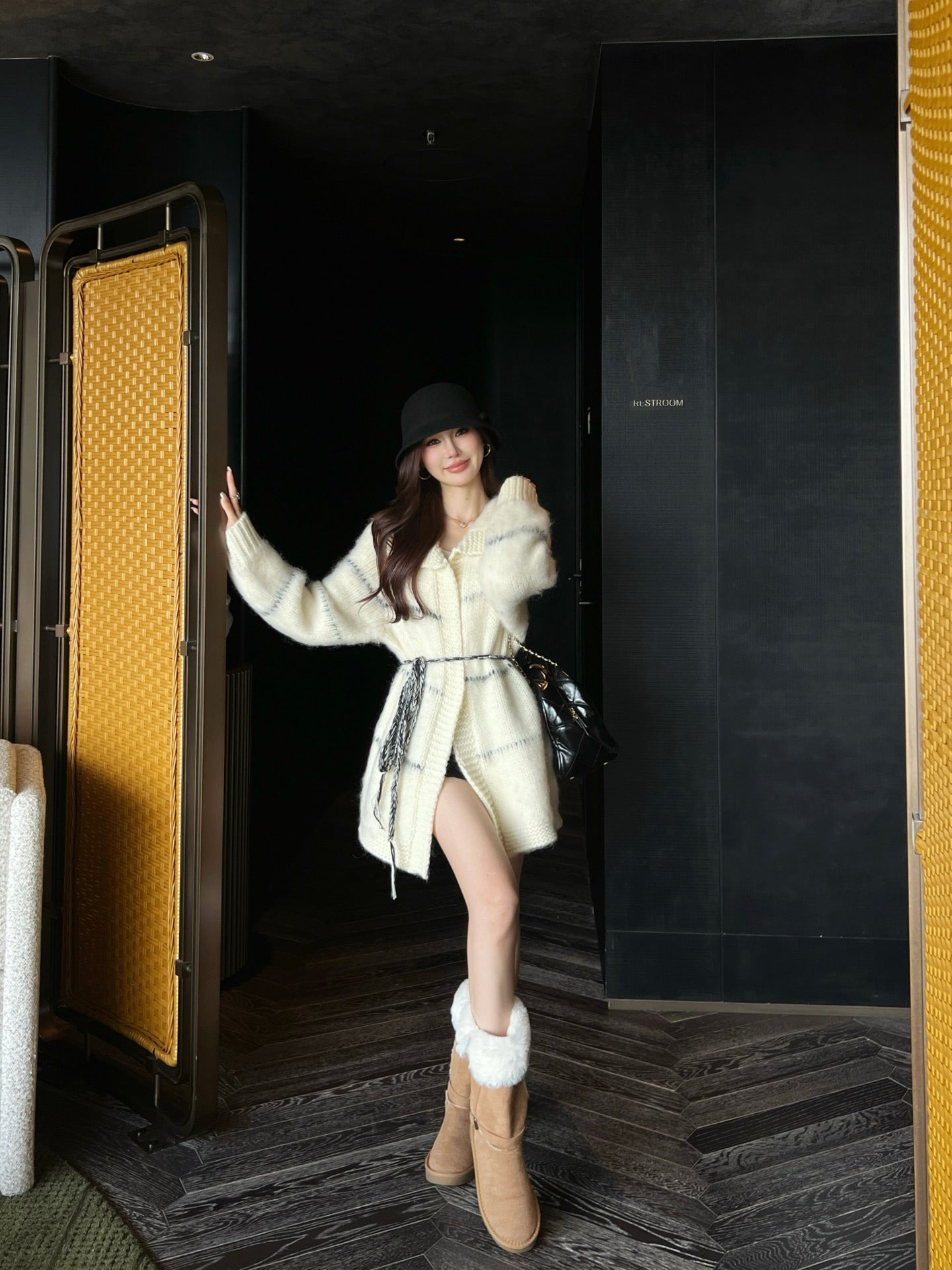 Chan NEW belted cardigan