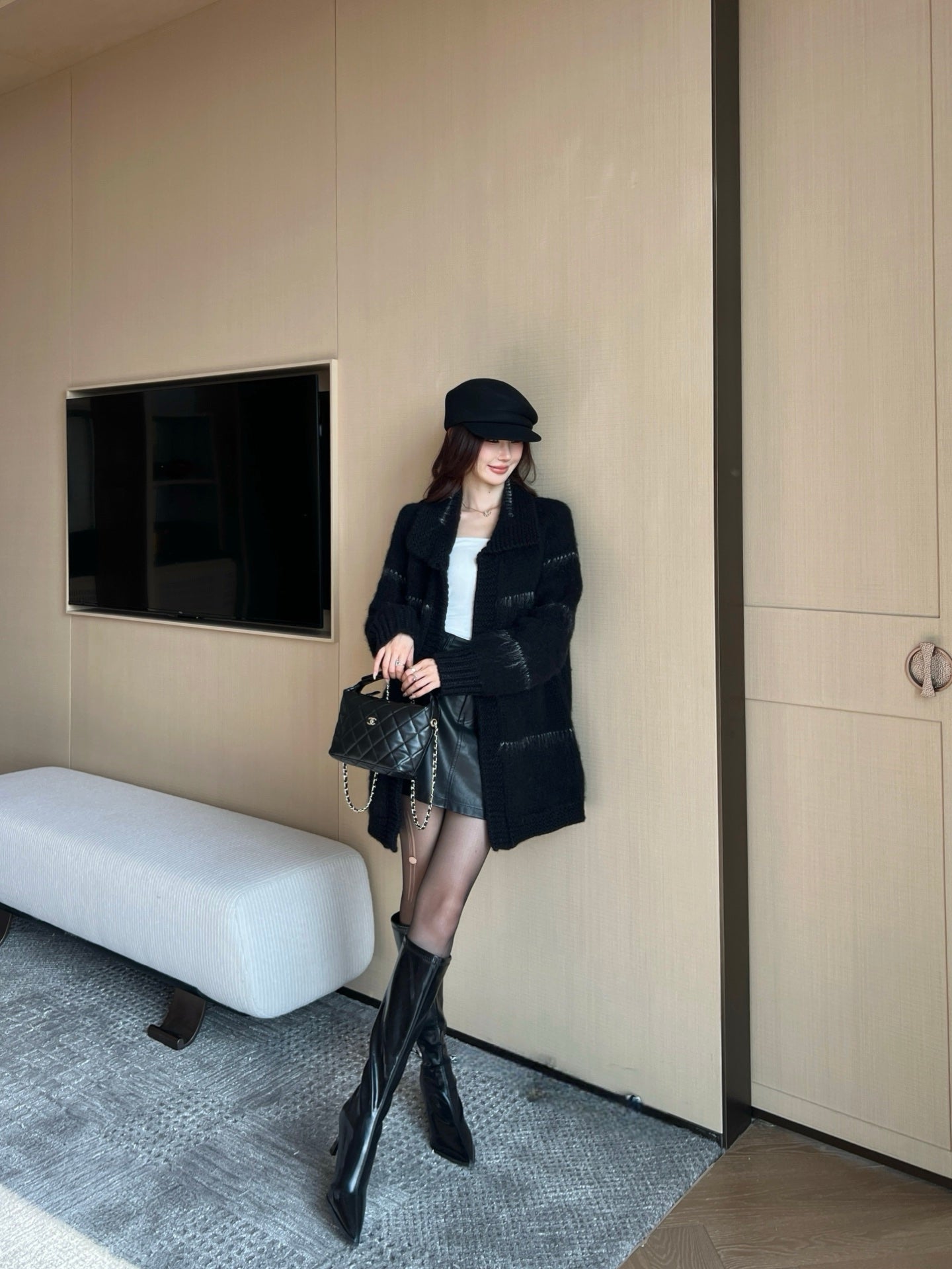 Chan NEW belted cardigan