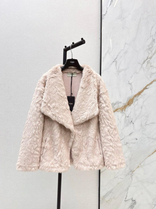 Fend NEW fur fleece jacket