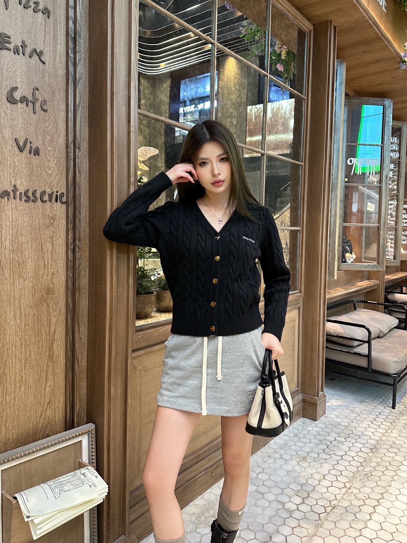 Miu NEW Knitted cardigan