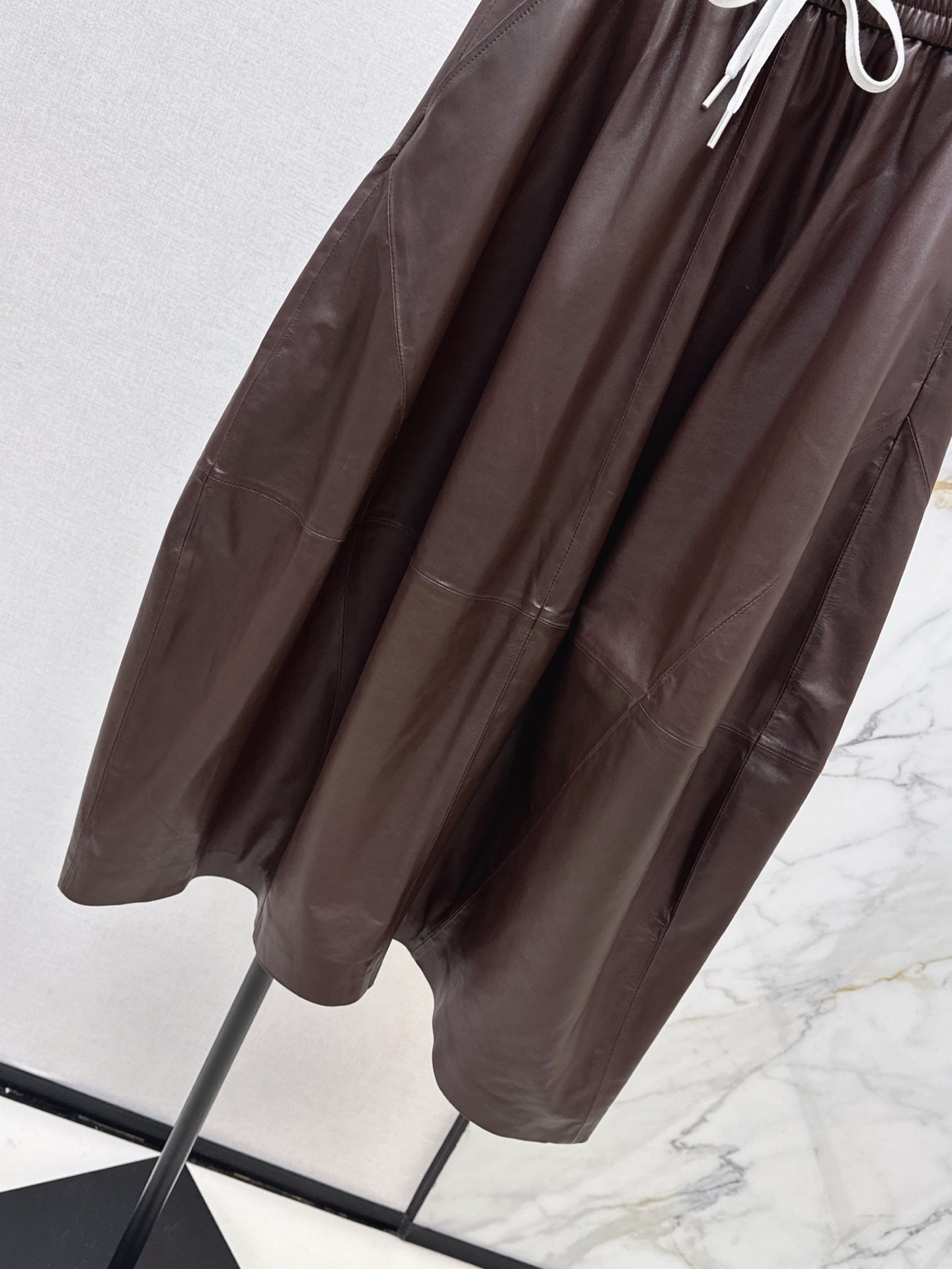 Row NEW leather skirt