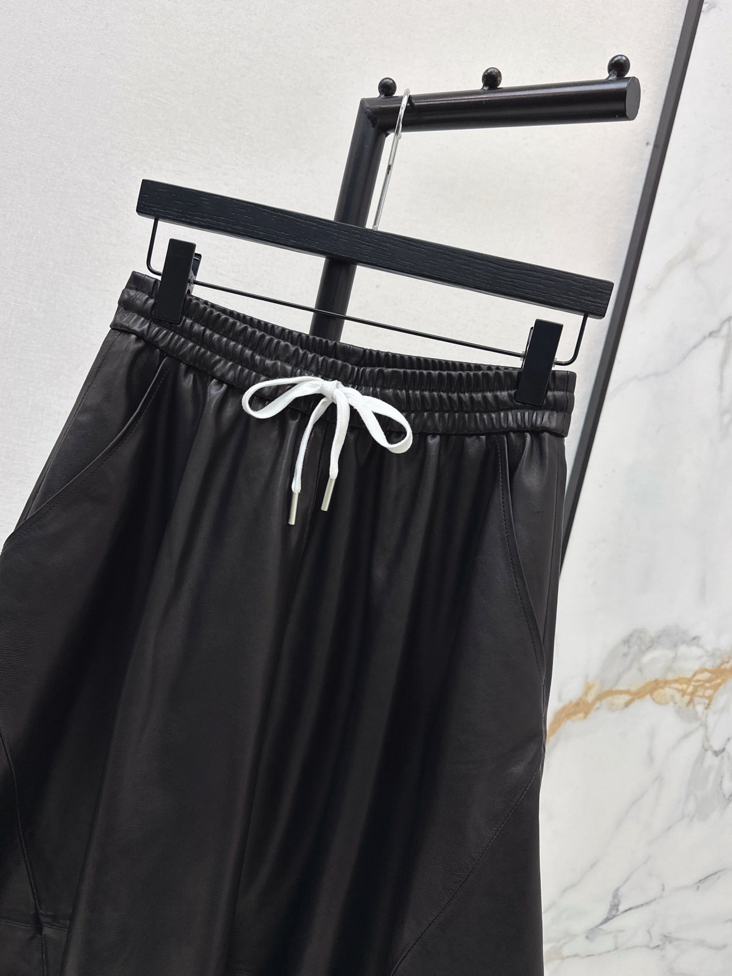 Row NEW leather skirt