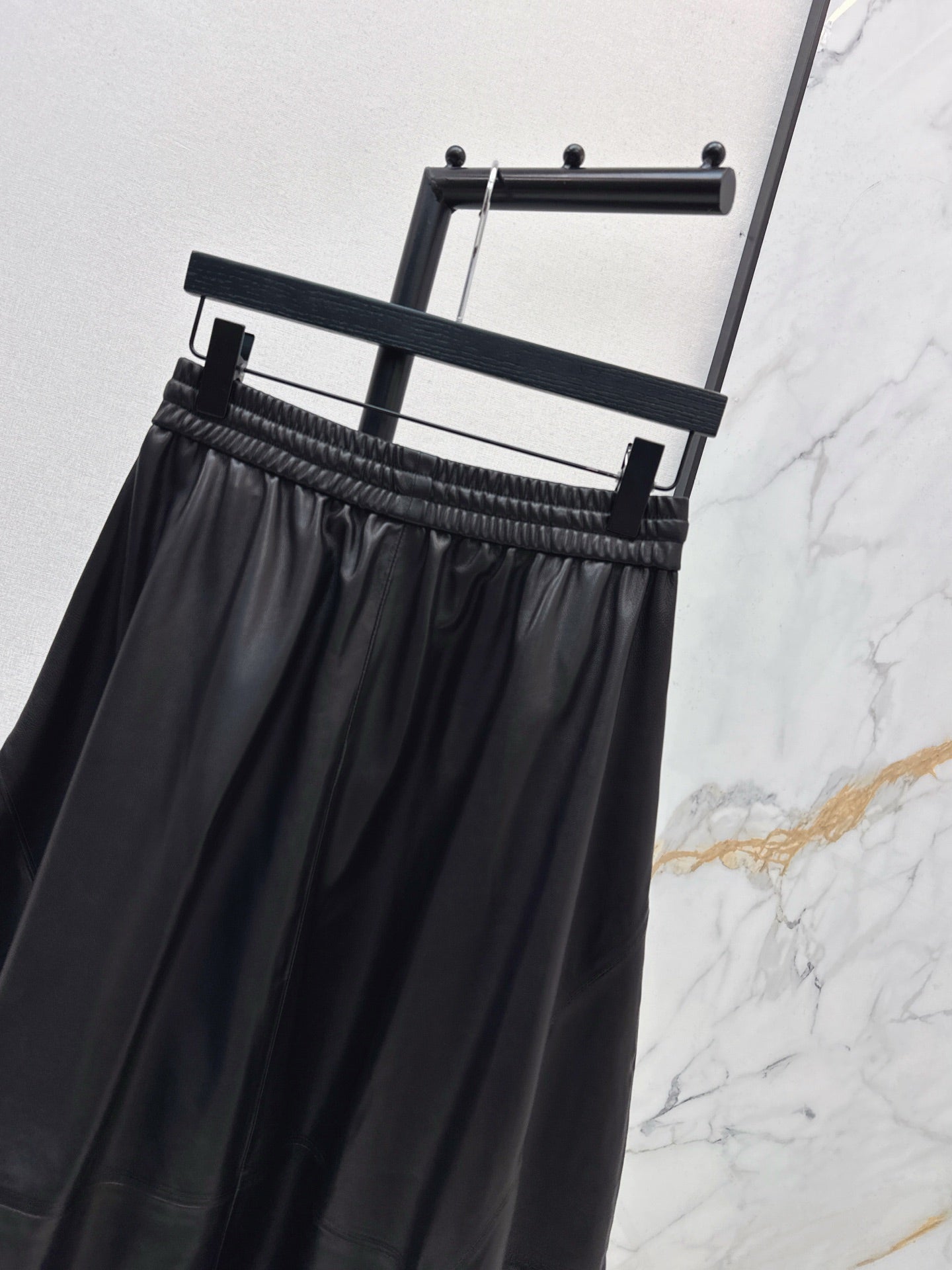 Row NEW leather skirt