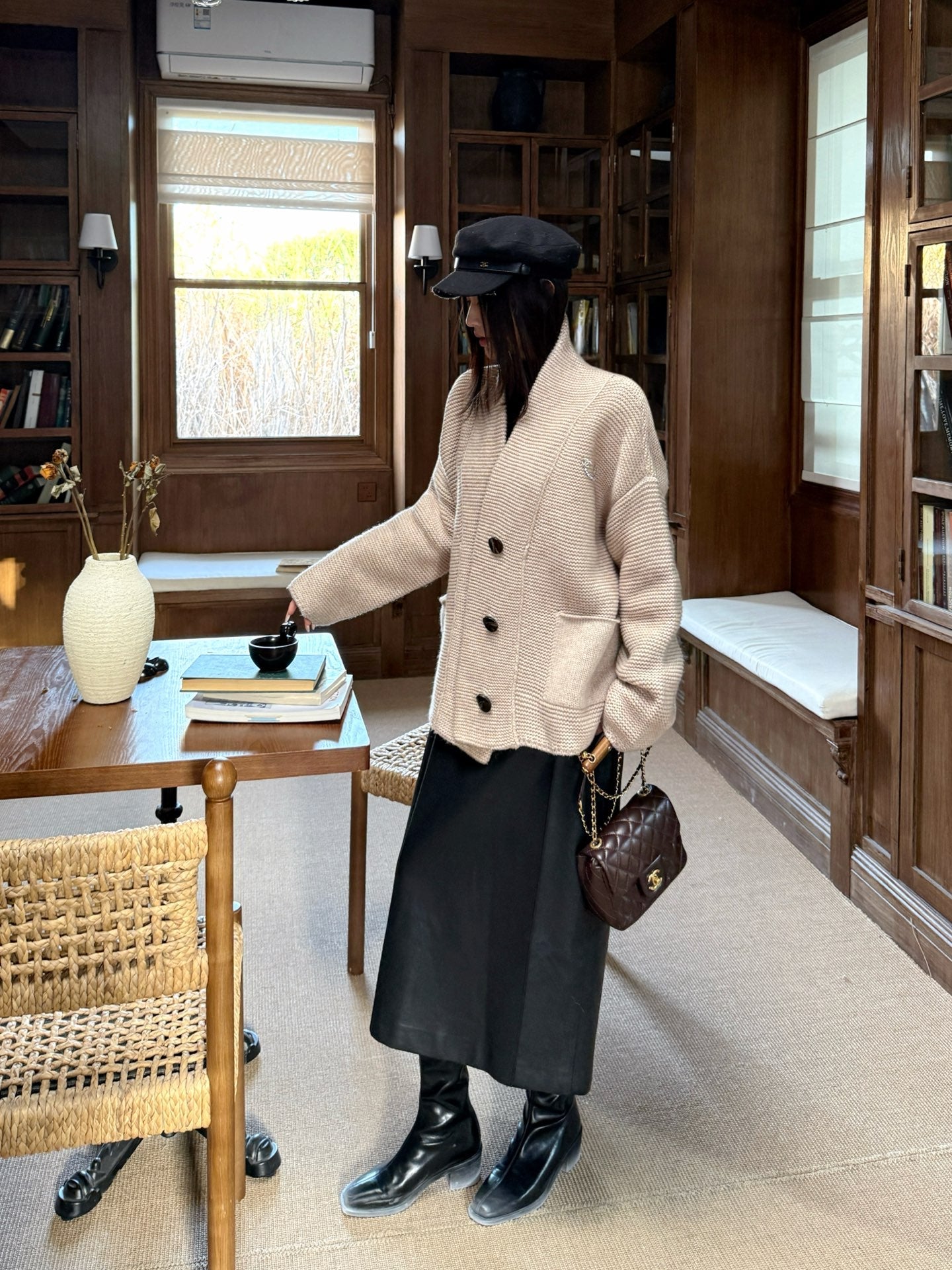 Chan NEW wool cardigan