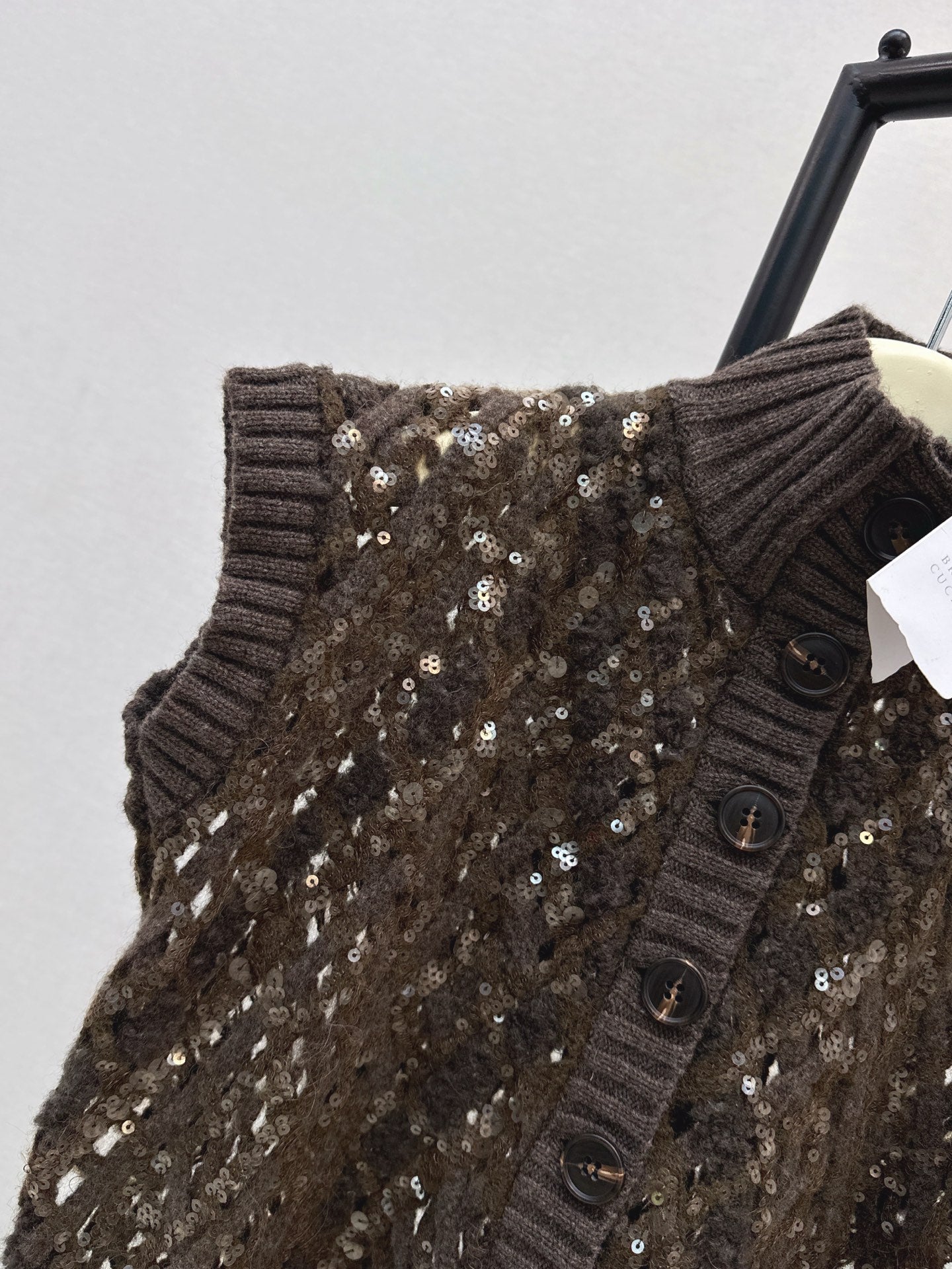 Brun NEW sequined vest