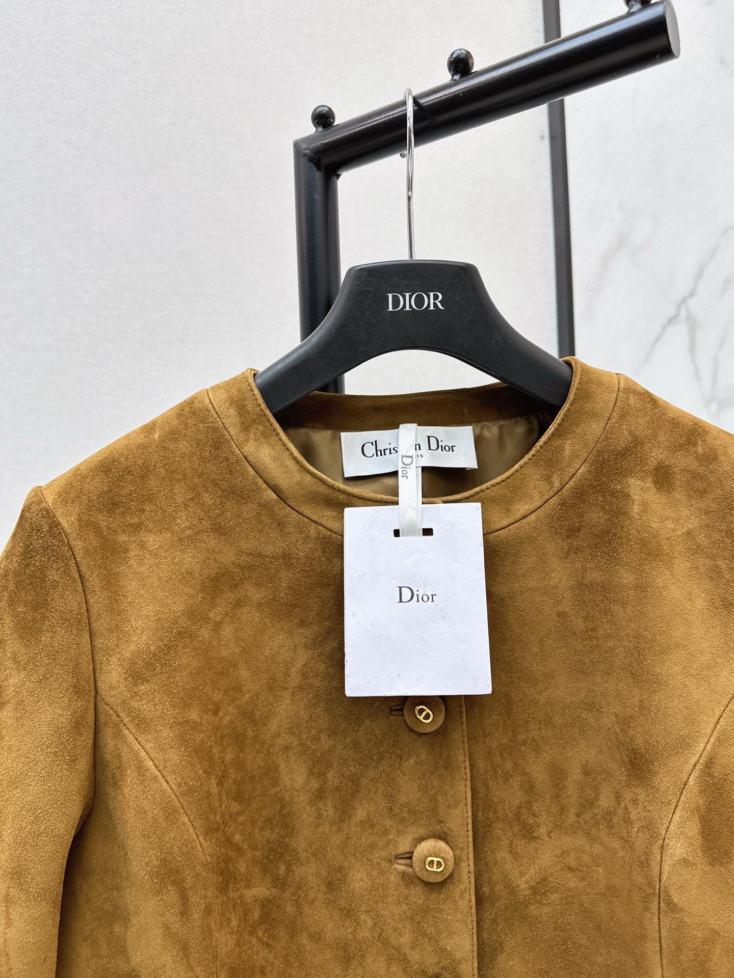 CD NEW suede leather jacket