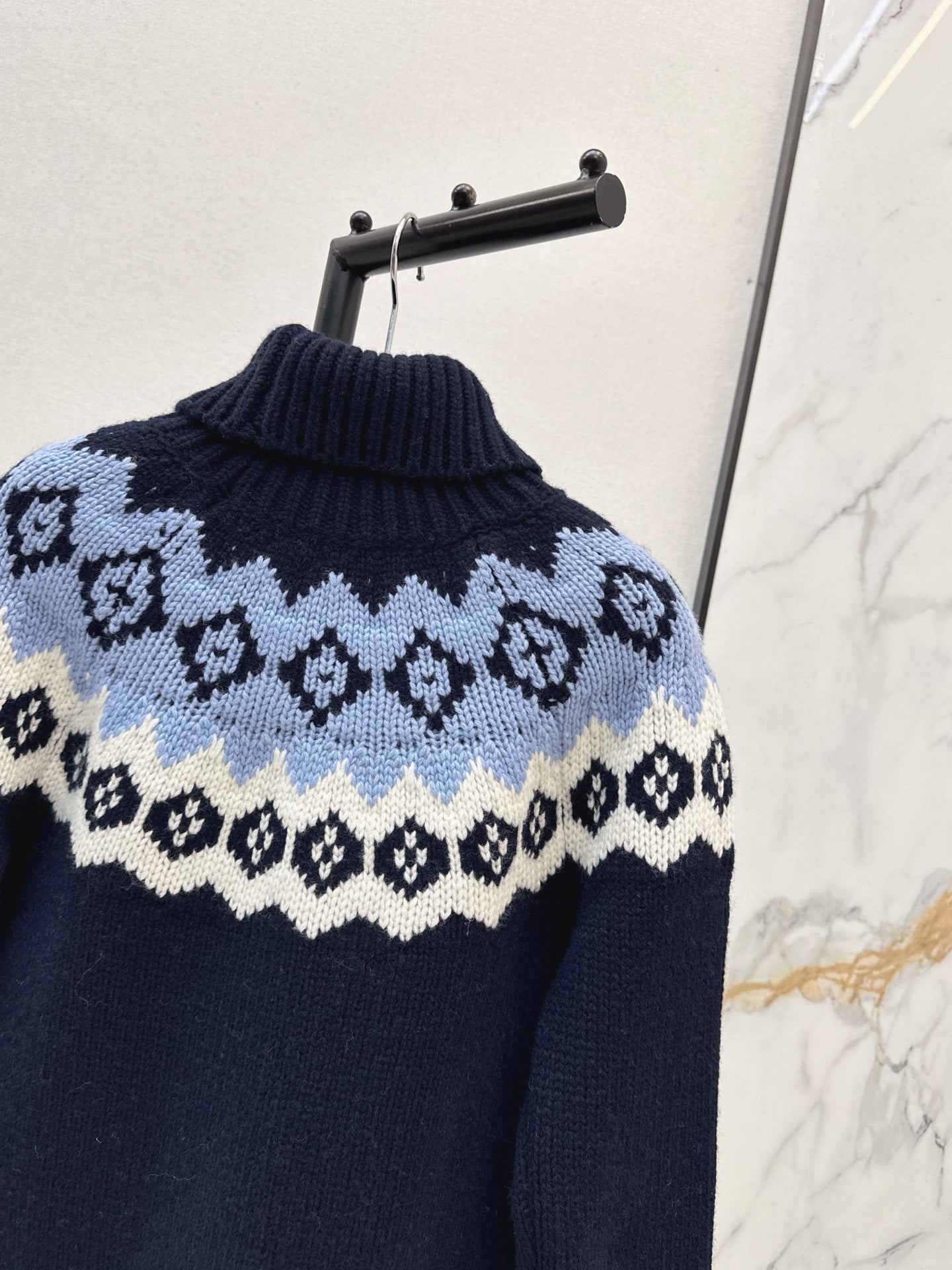 Pra NEW Fair Isle jacquard sweater