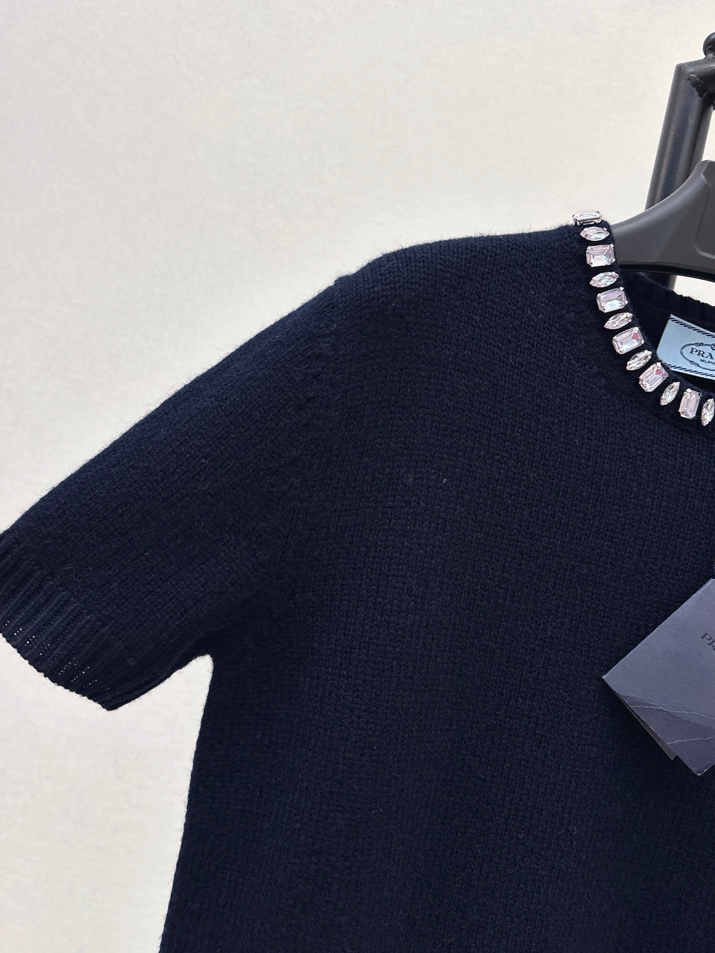 Pra NEW Cashmere short-sleeved sweater