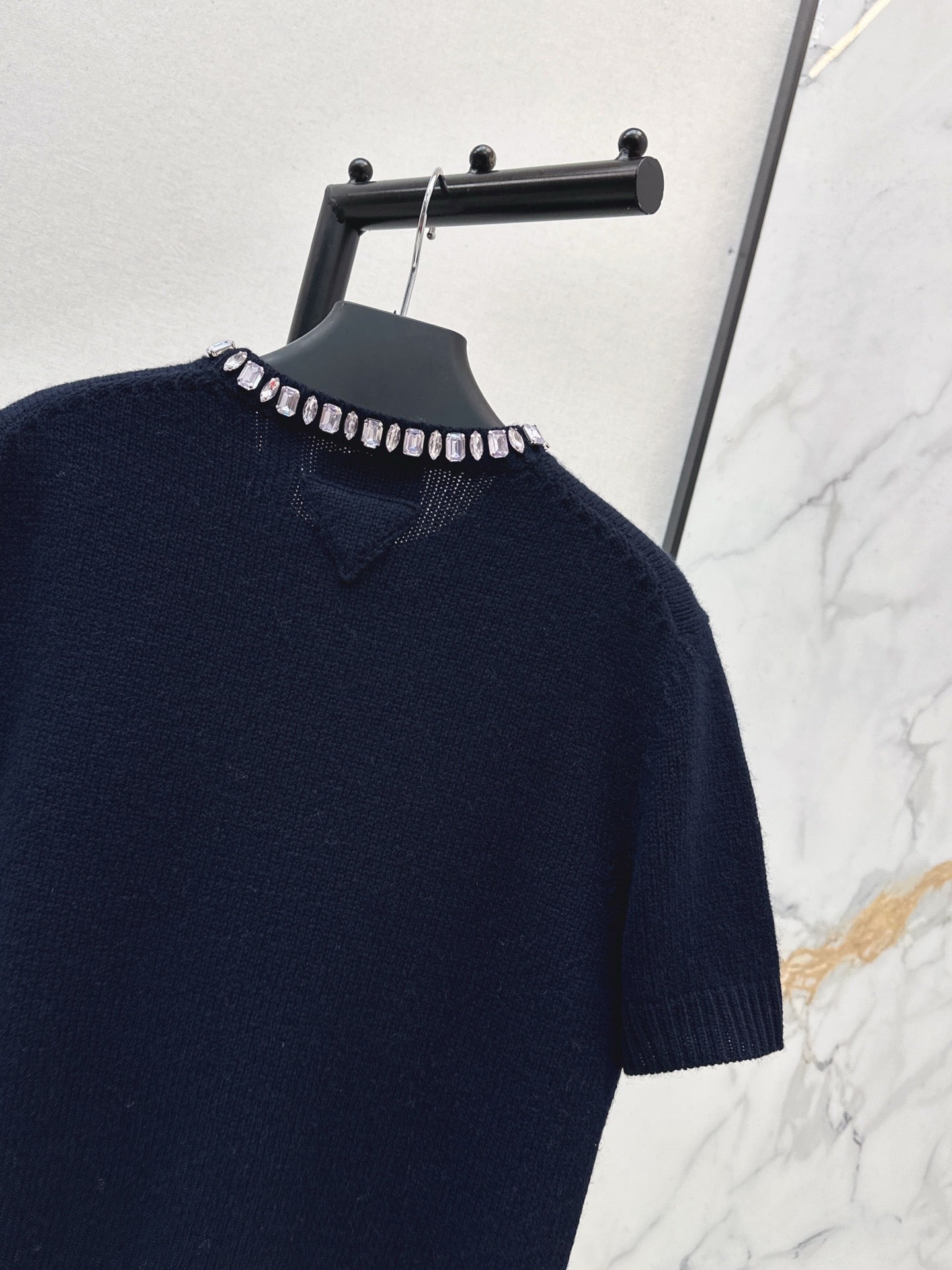 Pra NEW Cashmere short-sleeved sweater