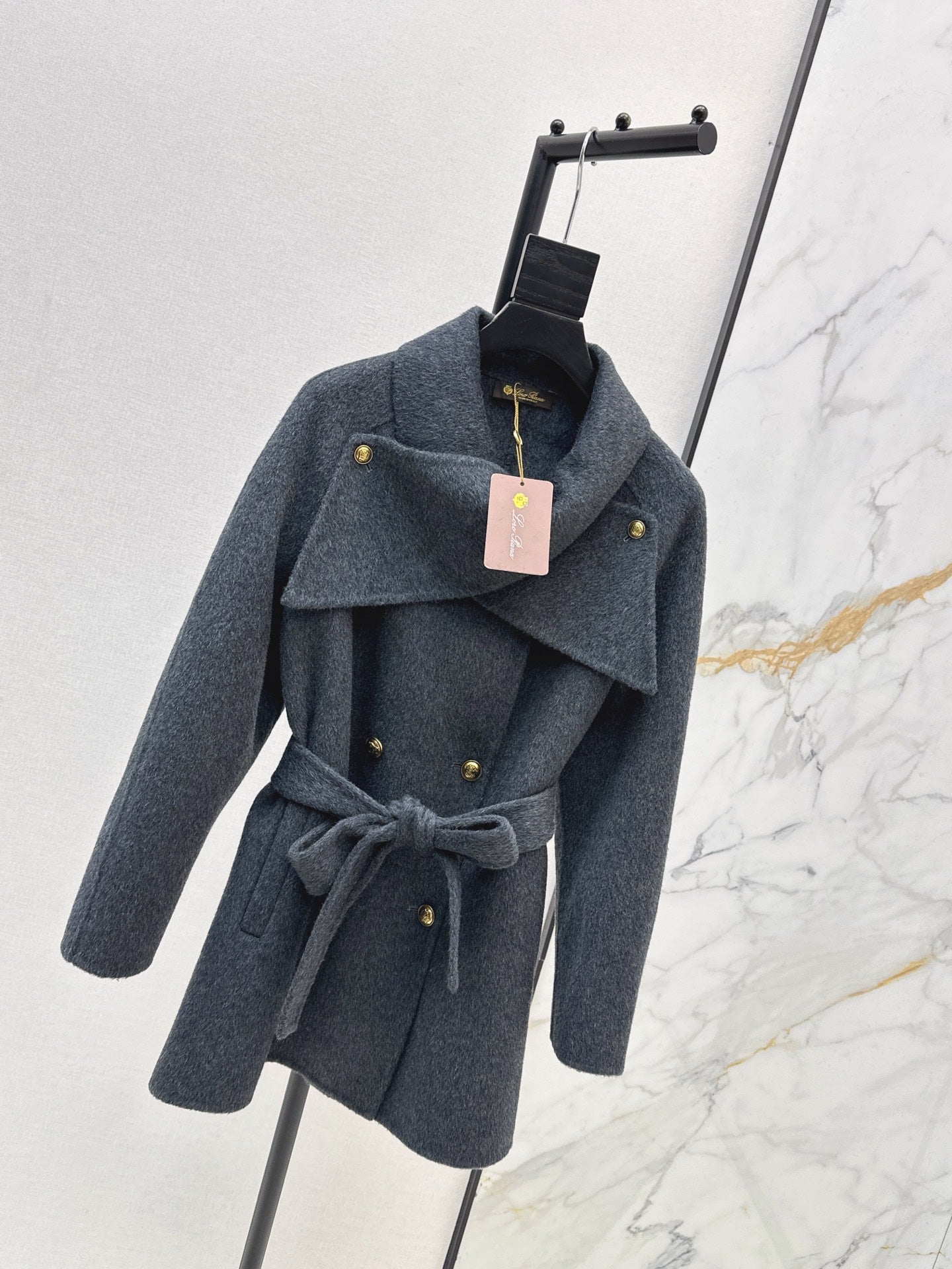 Loro NEW woolen belted coat
