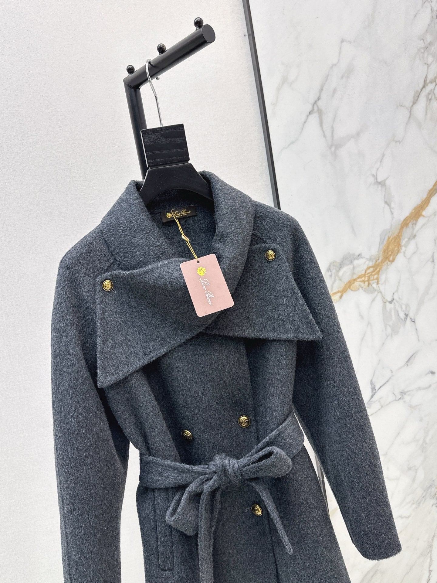 Loro NEW woolen belted coat