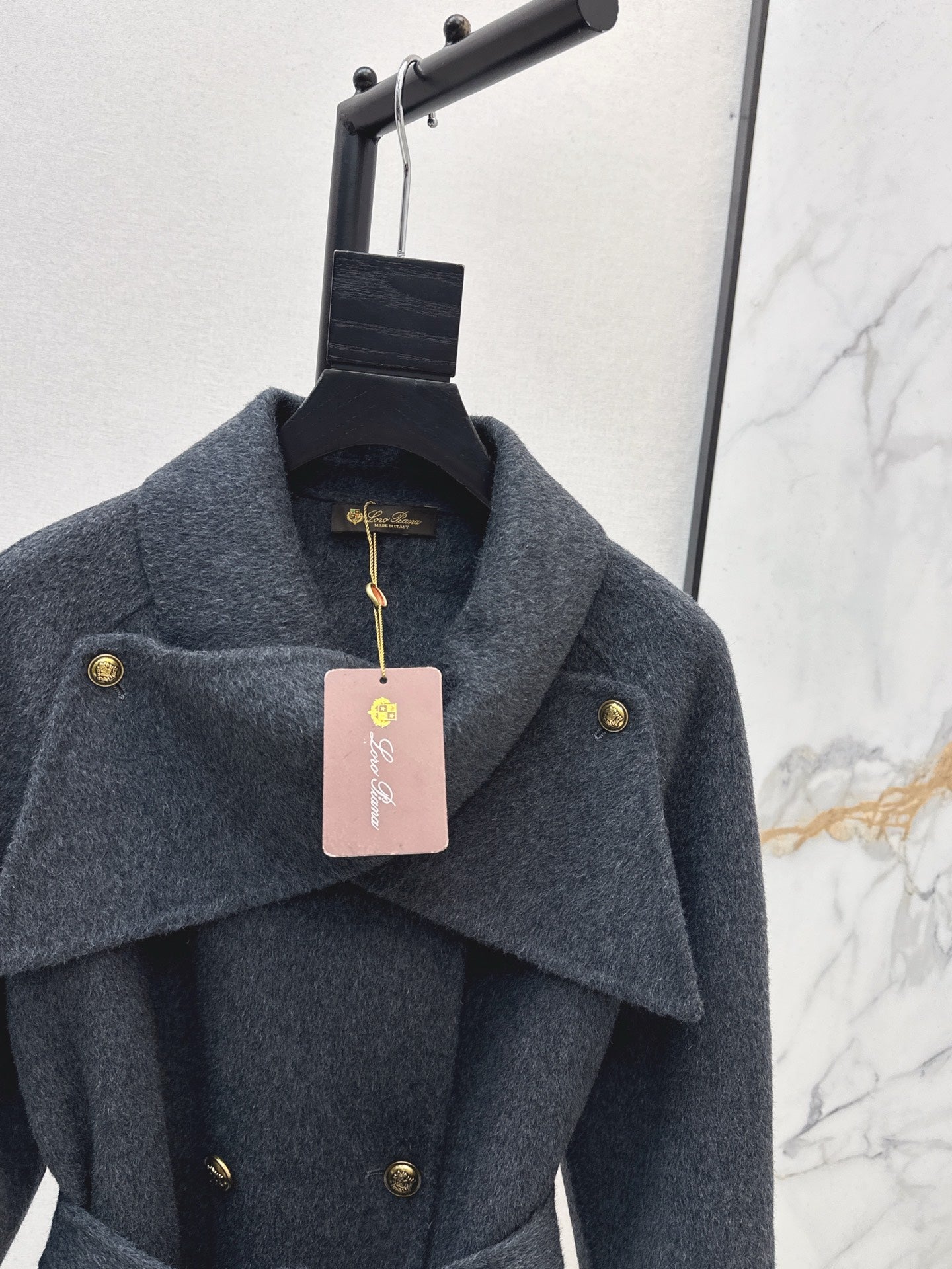 Loro NEW woolen belted coat