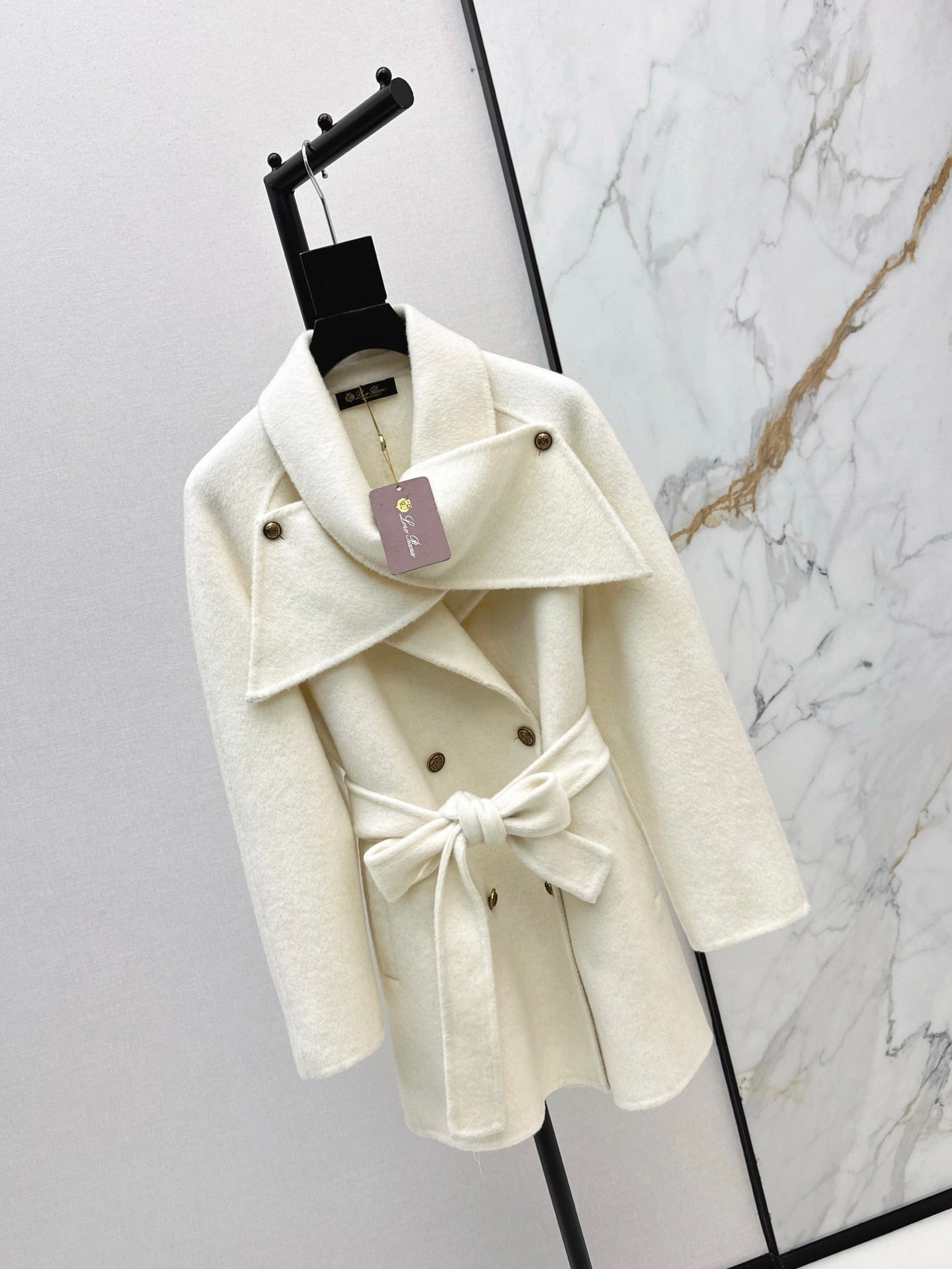Loro NEW woolen belted coat