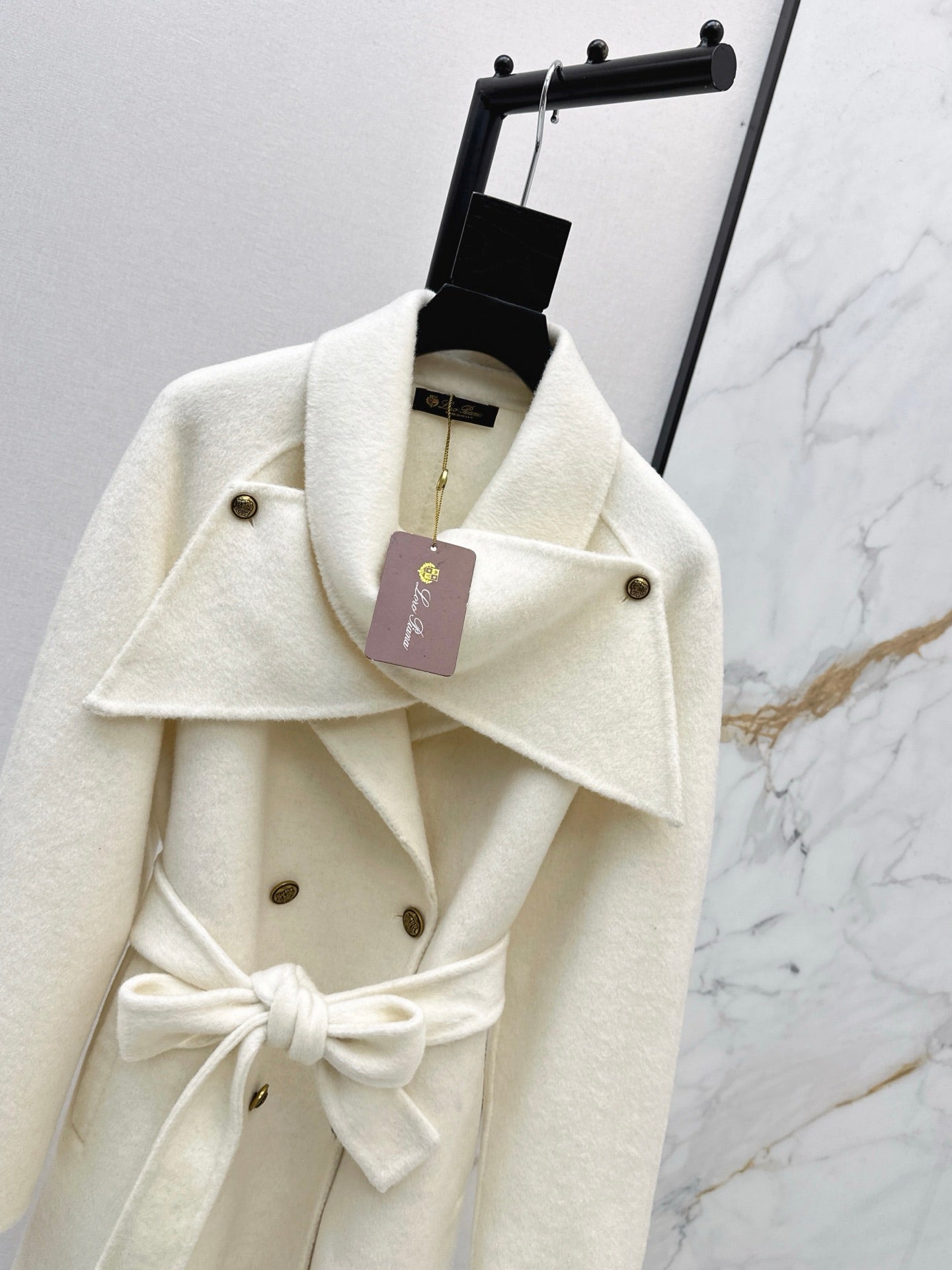 Loro NEW woolen belted coat