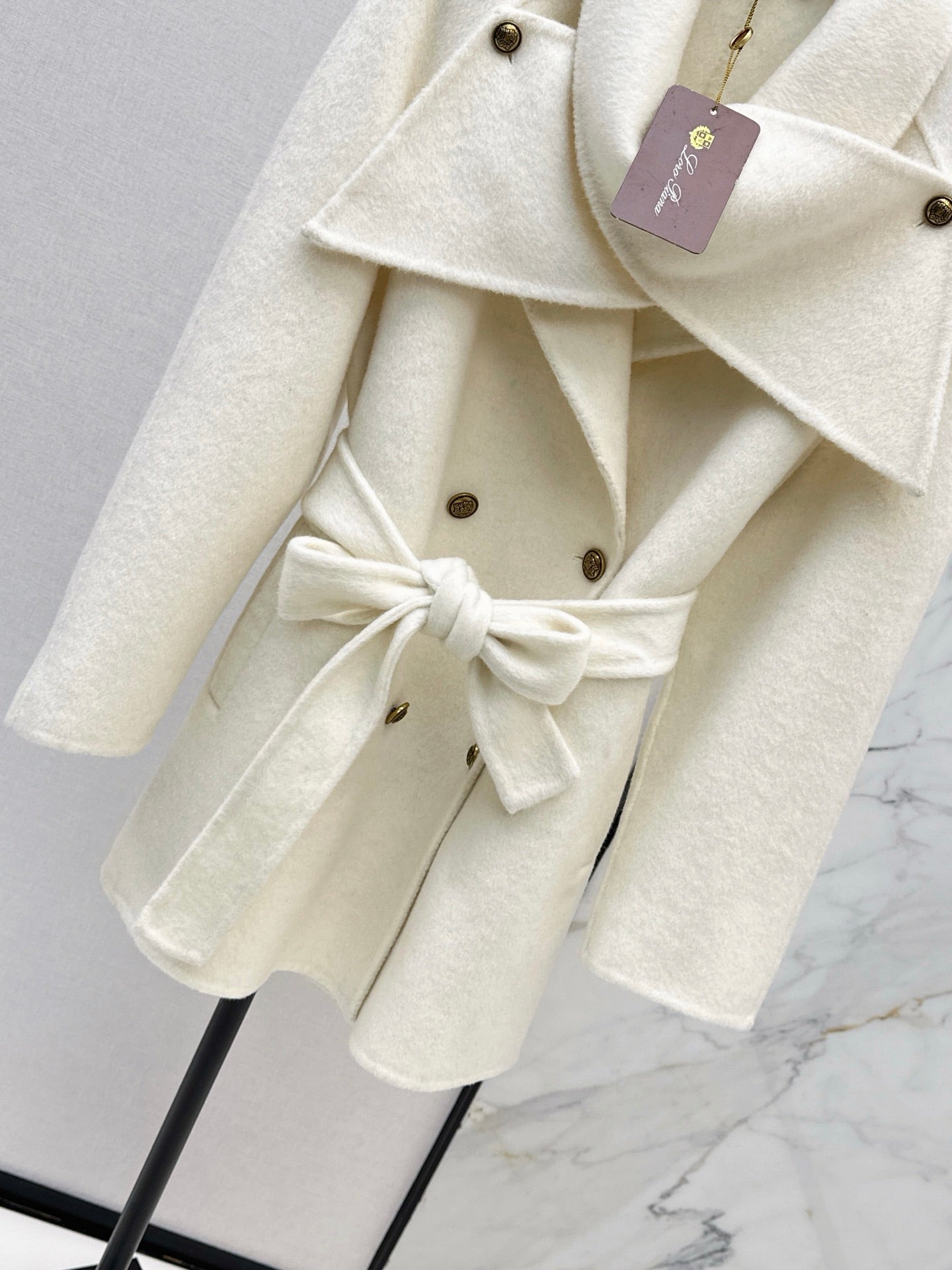 Loro NEW woolen belted coat