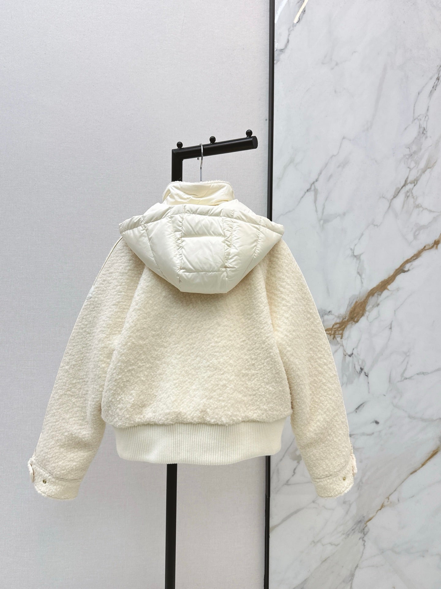 Monc NEW Hooded baseball jacket