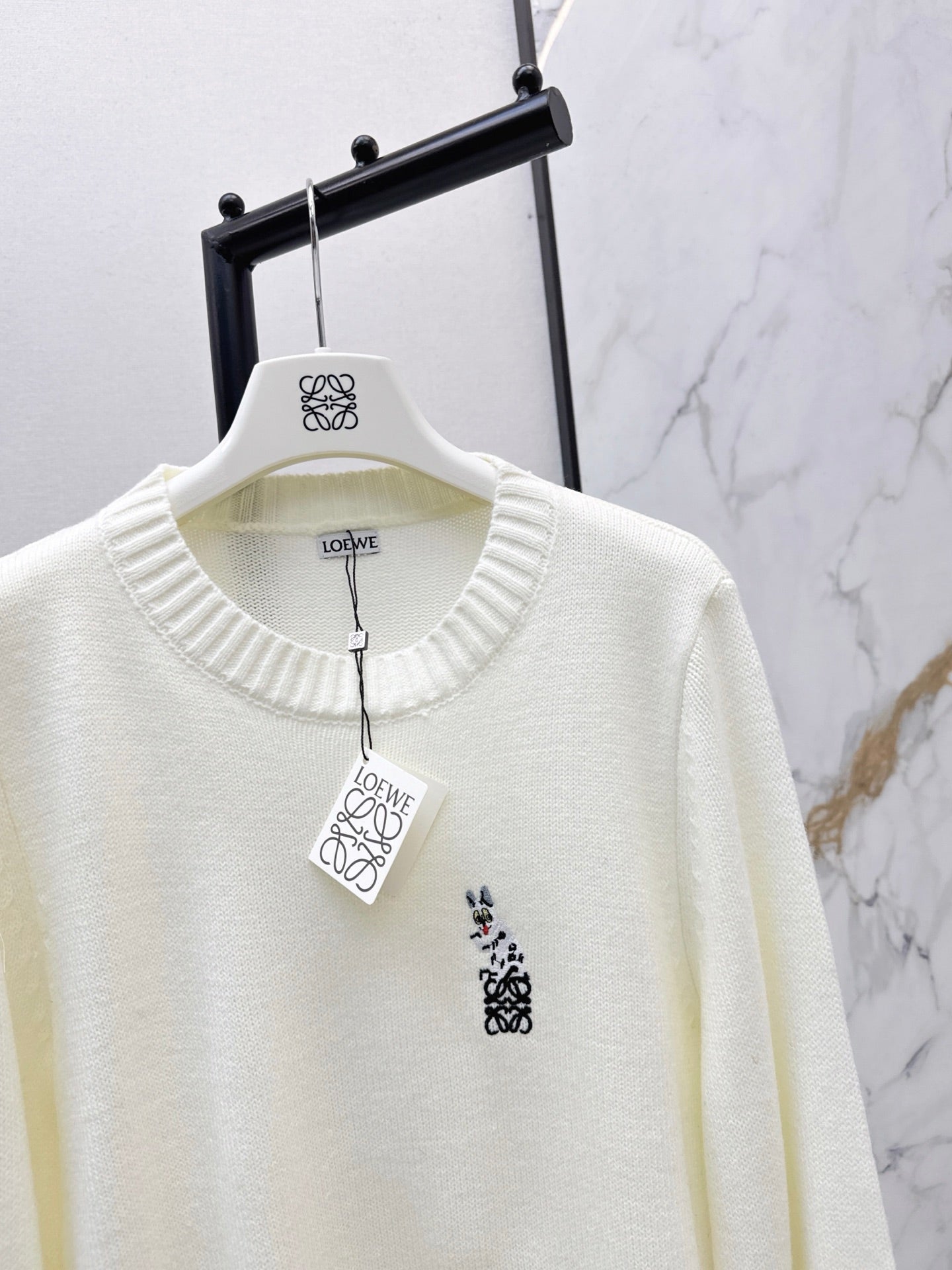 Loe NEW Embroidered sweater