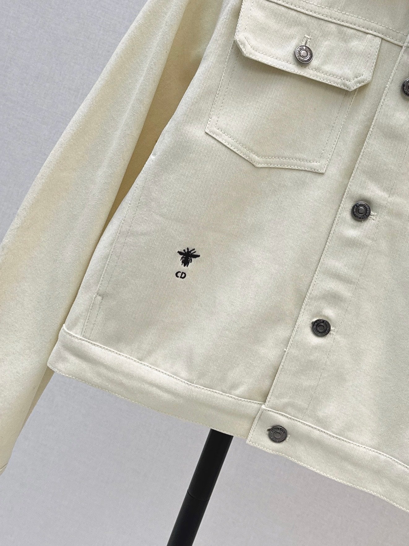 CD NEW printed denim jacket