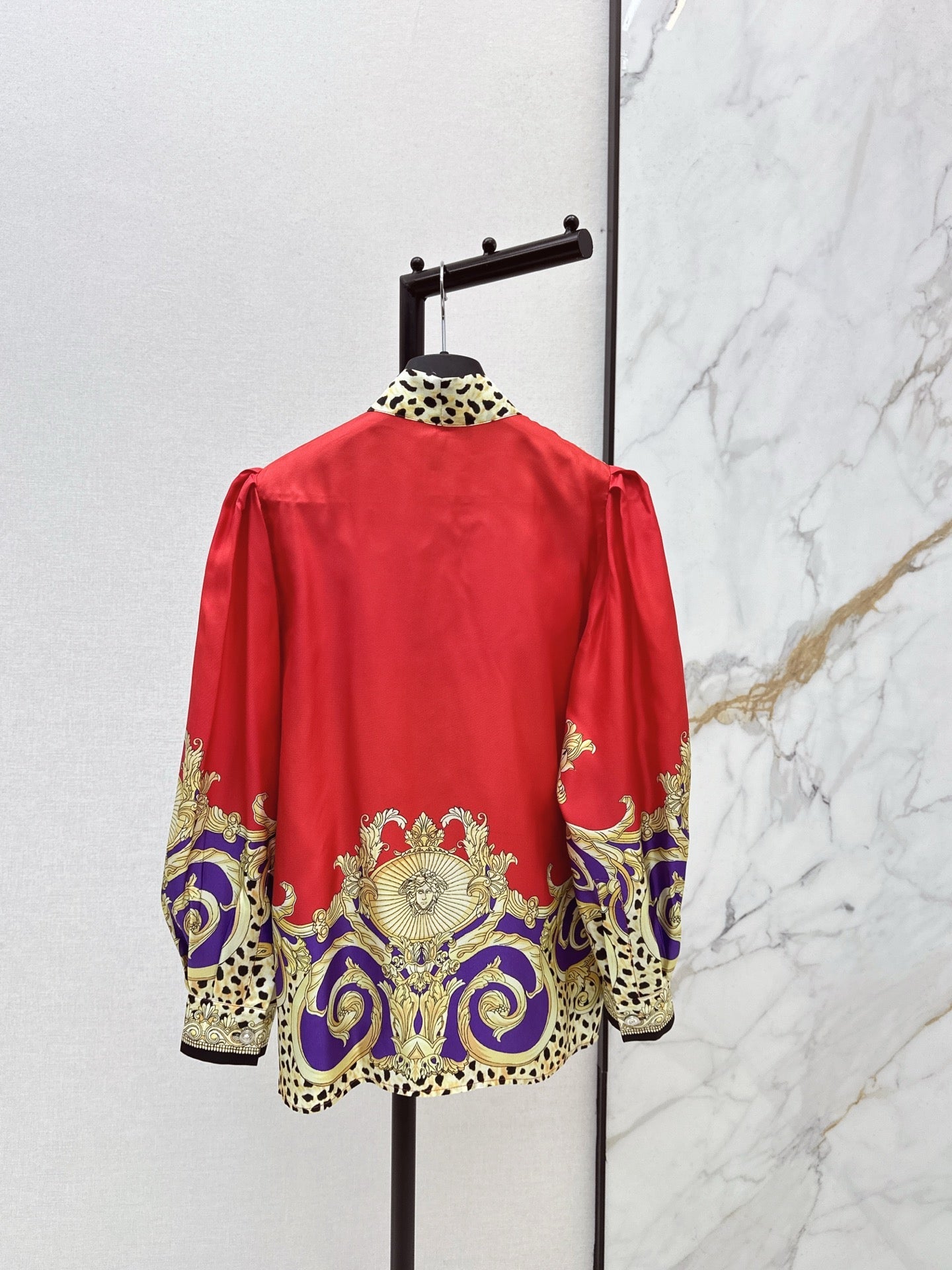 Ver NEW print silk shirt