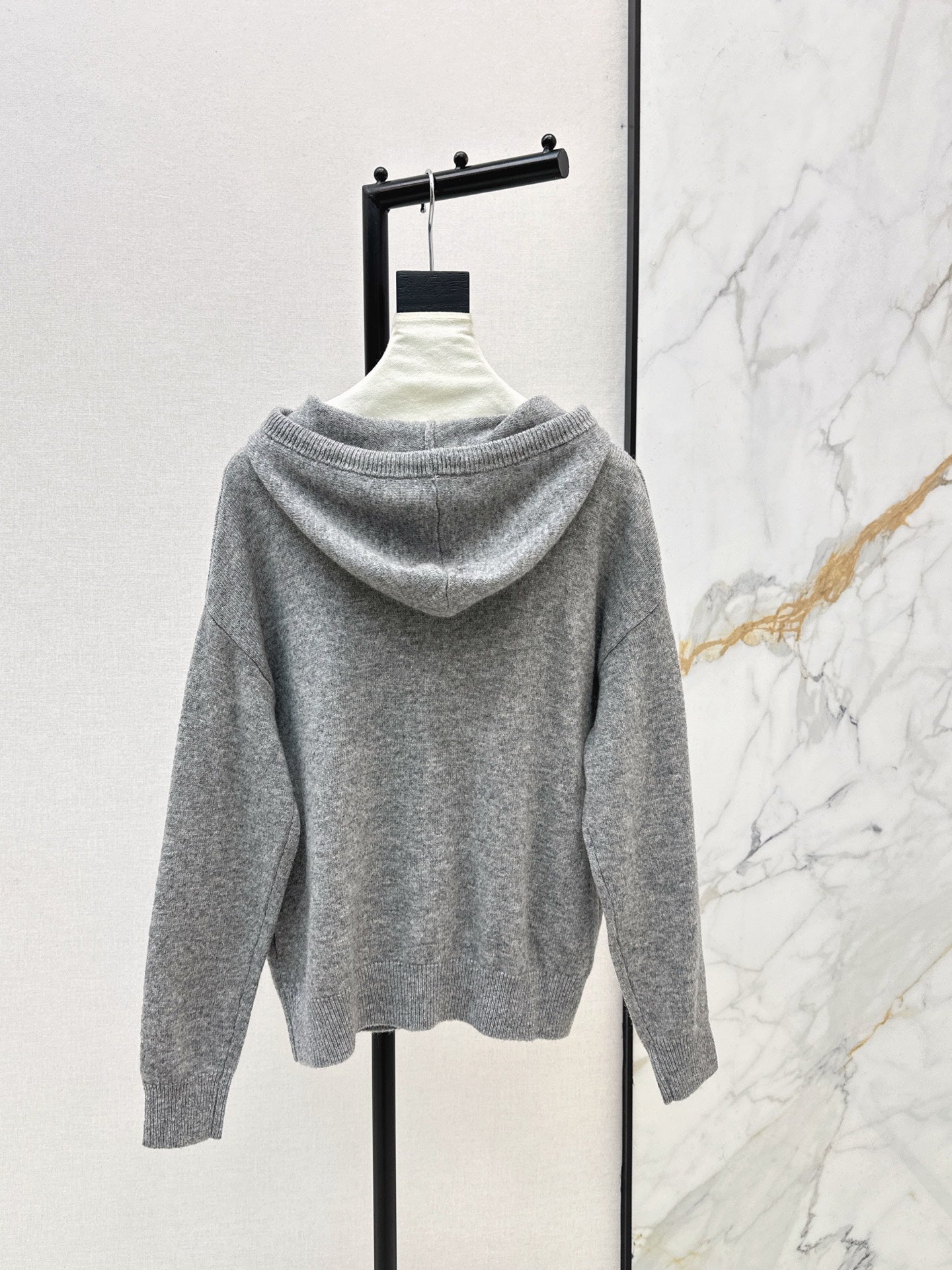 Max NEW rhinestone hooded sweater