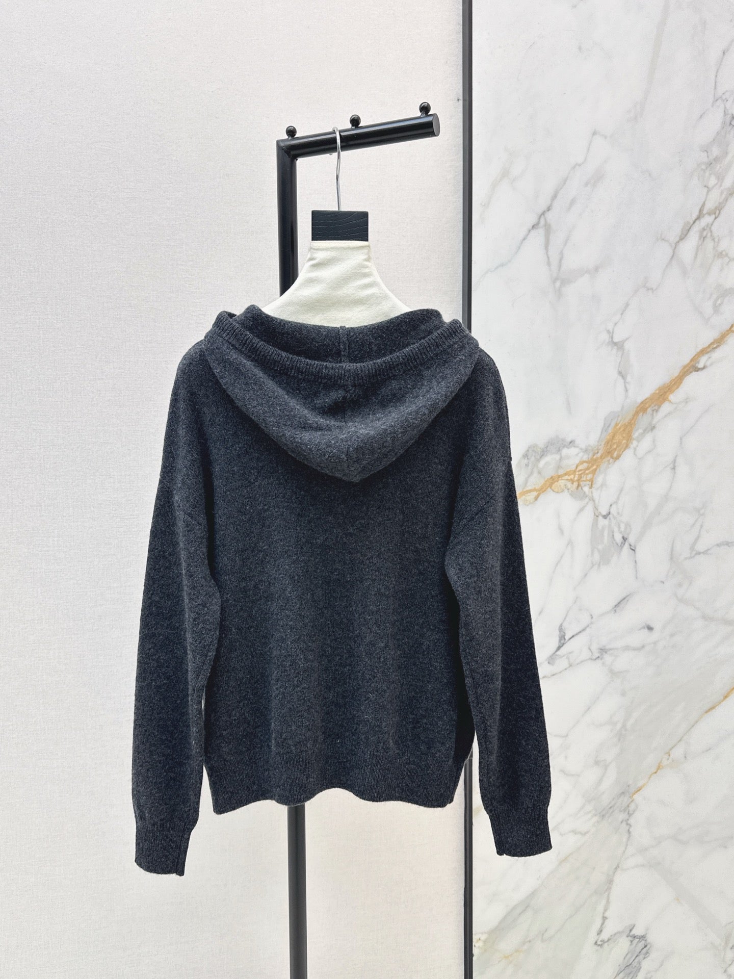 Max NEW rhinestone hooded sweater