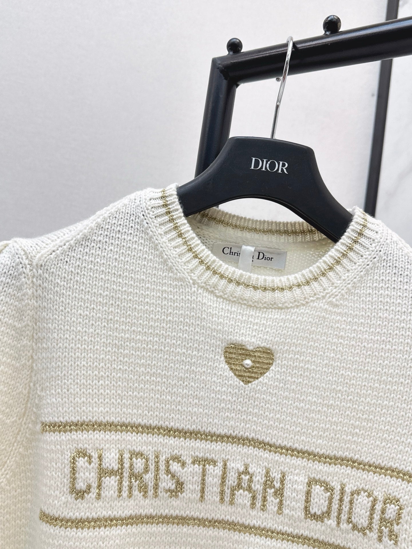 CD NEW love sign cashmere sweater