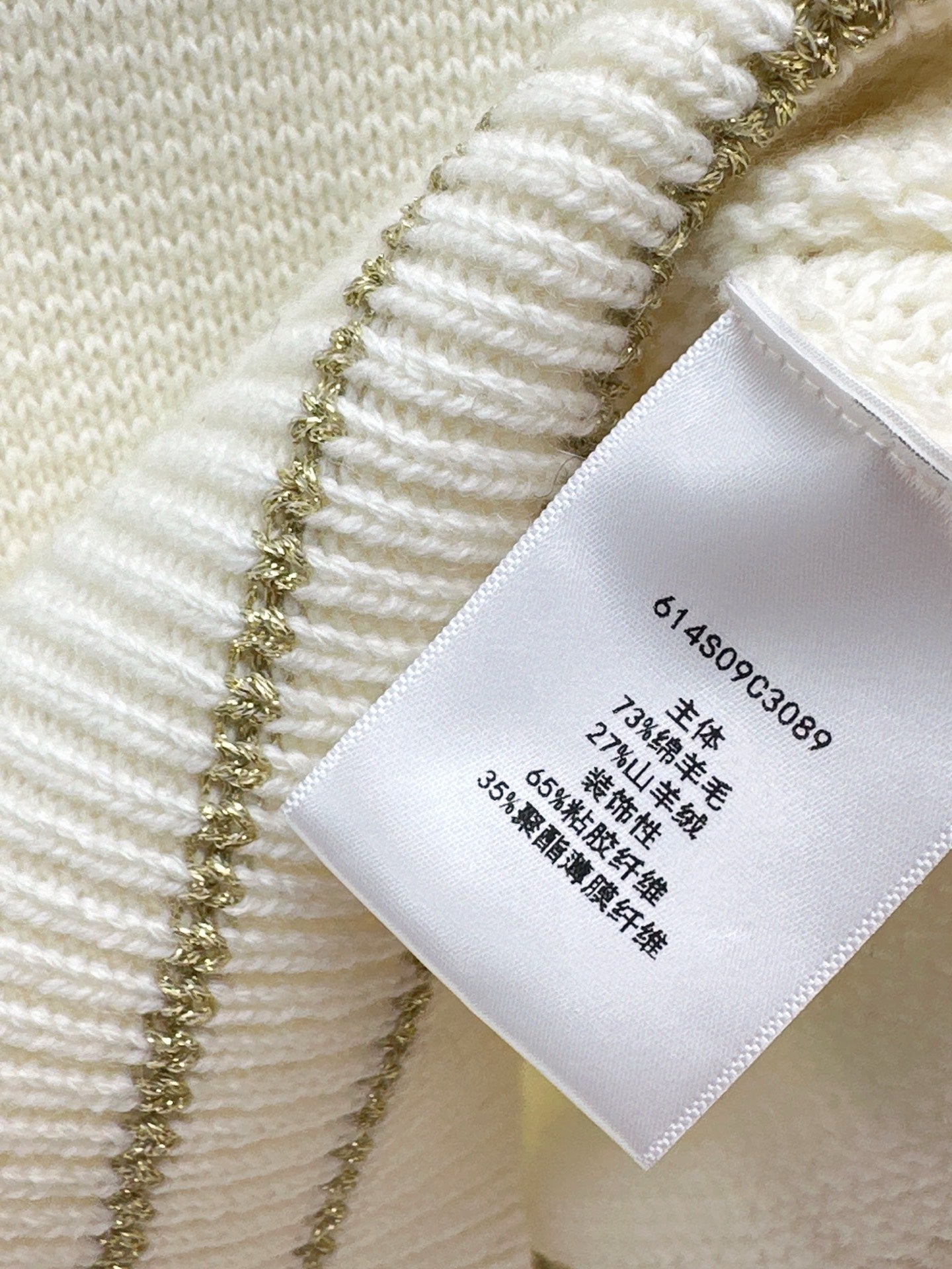 CD NEW love sign cashmere sweater