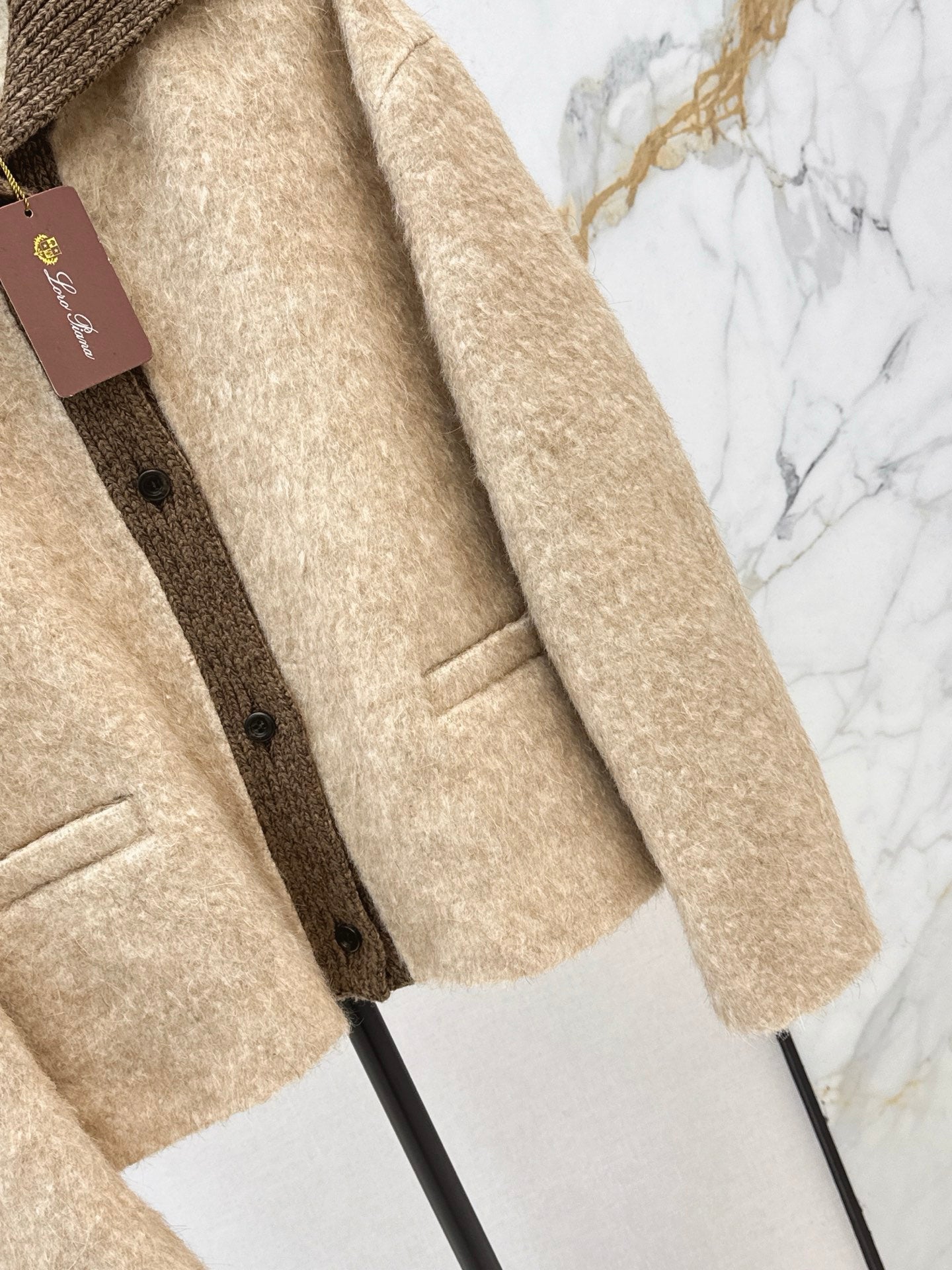 Loro NEW contrast woolen jacket